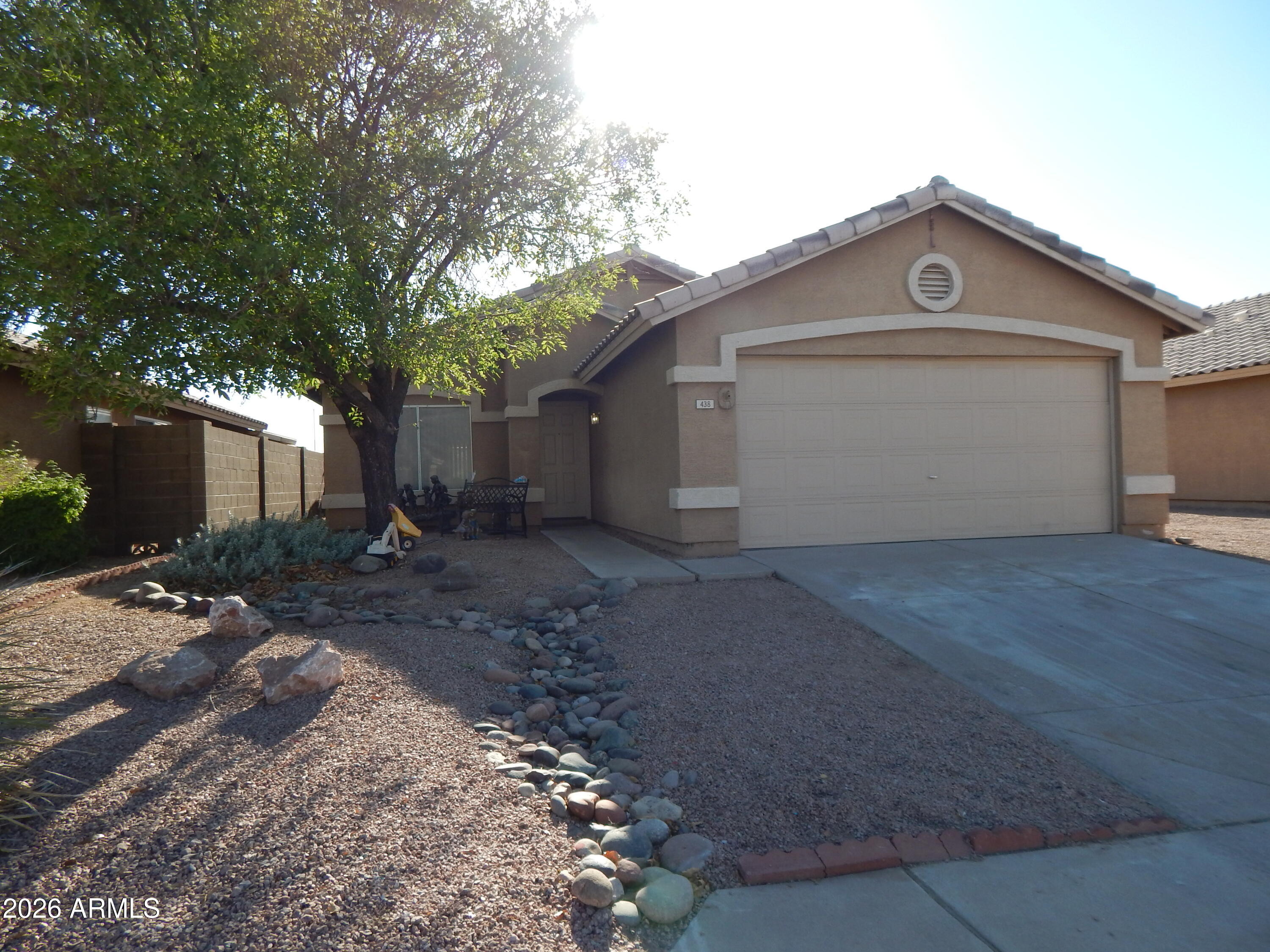 Home has been a rental by present tenant for the past 5 years.  It needs repainting inside, along with some minor repairs.  Therefore the listing price reflects these repairs.
Comparable homes are selling for $380,000.