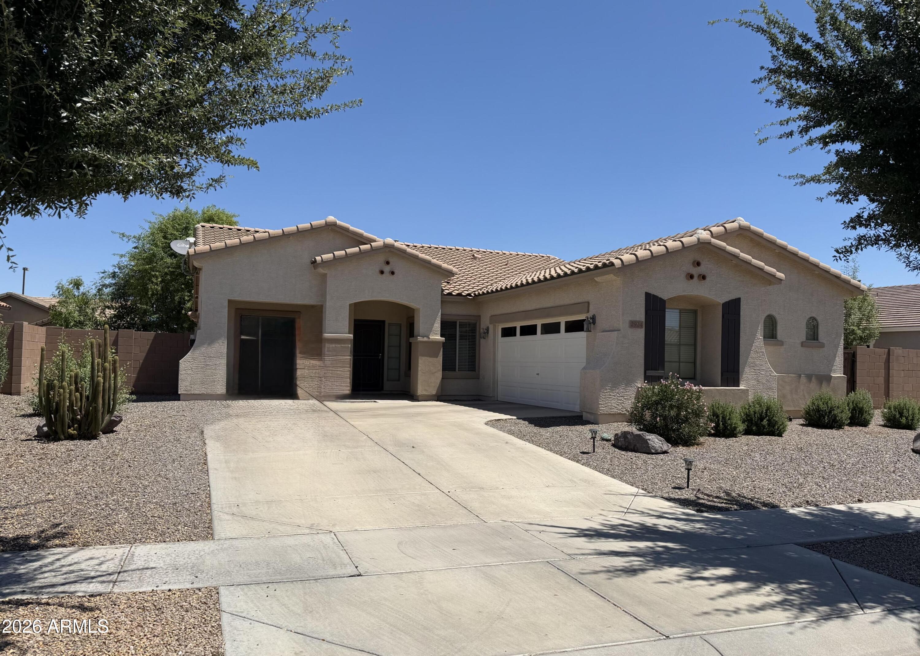 *Home is undergoing final preparations. Professional photography will be loaded by 6/22/26. House will be ready to view on 6/20/26.* Welcome to this charming and well-maintained home in the desirable Shamrock Estates community, just minutes from Gilbert Regional Park. This single-level home offers 3 bedrooms, 2 bathrooms, plus a versatile den--perfect for a home office, playroom, or additional living space. The thoughtful split floor plan provides added privacy, while the eat-in kitchen offers a partial opening to the living space, creating connection while maintaining separation, creating a comfortable flow for everyday living and entertaining. Situated on a generously sized lot, the backyard offers plenty of space to relax, play, or create your ideal outdoor retreat. Whether you envision a pool, garden, or expanded patio space, there's room to make it your own. This home has been well cared for and is in great condition, making it move-in ready while also presenting an excellent opportunity for a buyer to add their own updates and personal touches over time. With its prime location, functional layout, and strong upside potential, this home is a fantastic value in one of Gilbert's most popular areas.