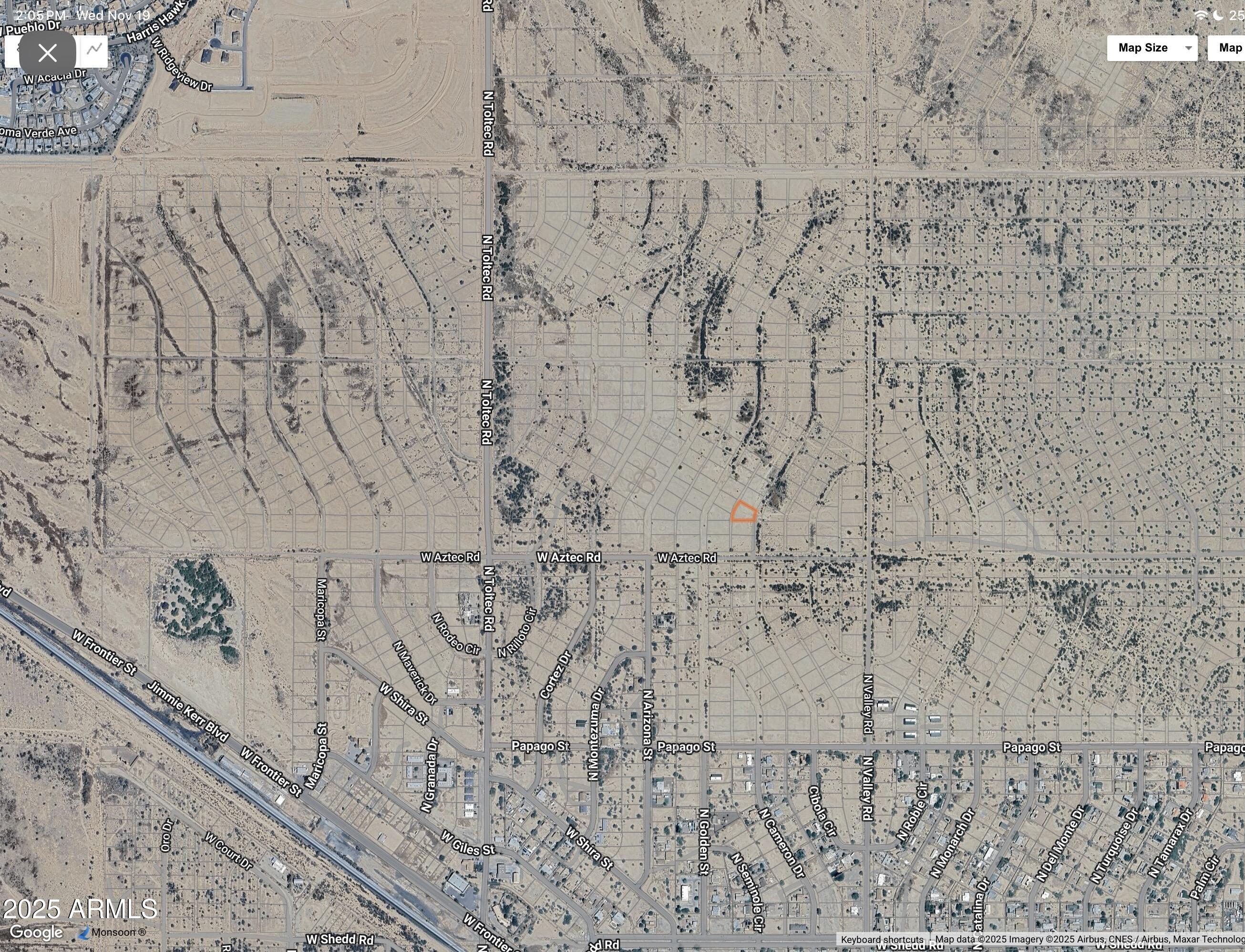 TOLTEC/ARIZONA VALLEY UNIT EIGHTEEN - Land