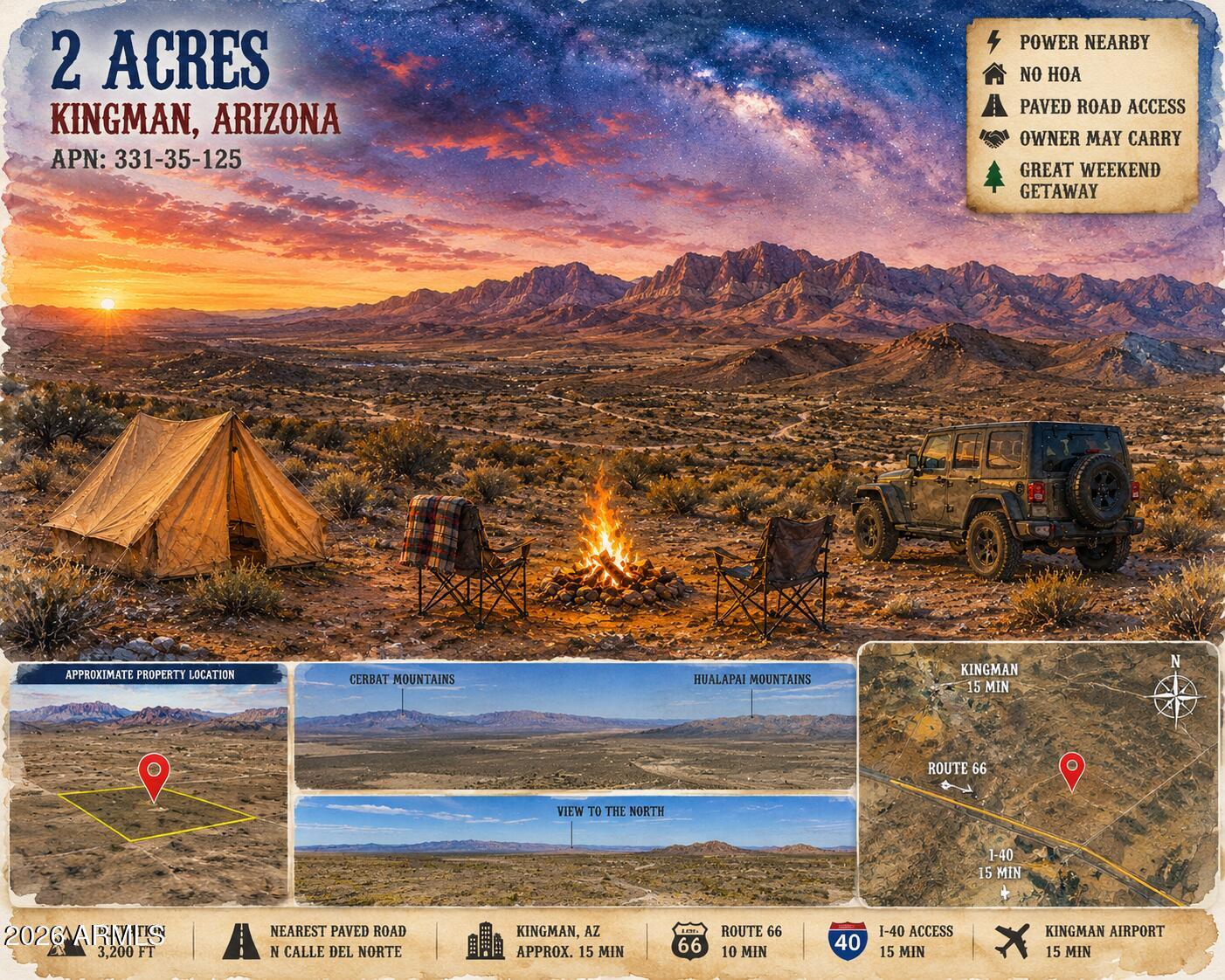 SUNWARD HO! RANCHES ESMERALDA ACRES RESUB - Land