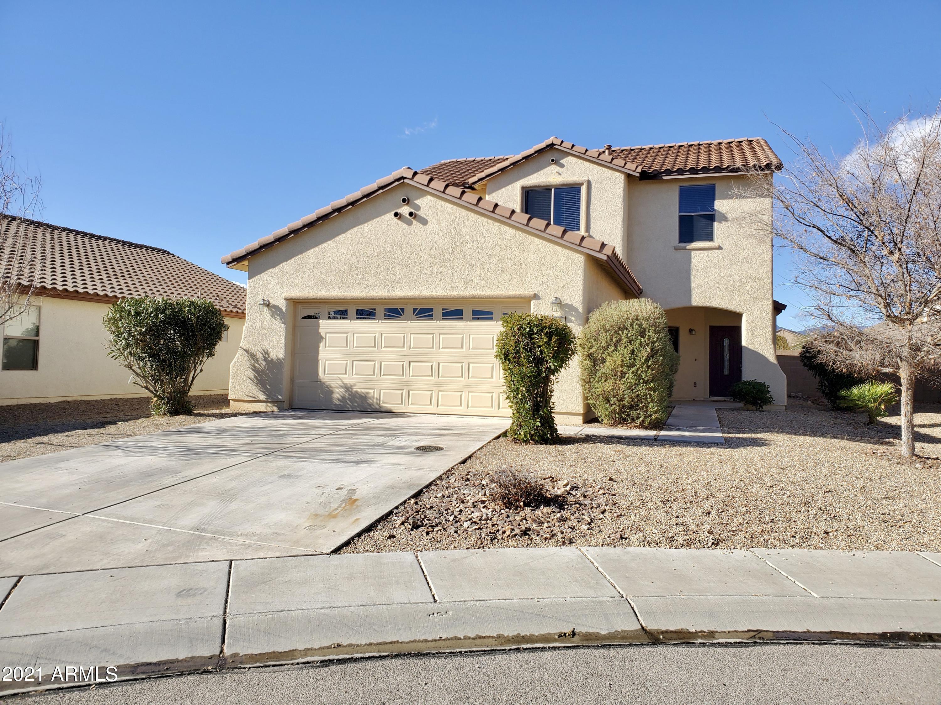 Fabulous two story home with 4 bedrooms, 2.5 bathrooms, and a bonus room that could easily be a 5th bedroom, office, playroom, second living room or more!  This beautiful home is located in the desirable Chaparral Village North community.  Close to it all but also with wonderful access to a park, walking/hiking paths & the hospital.  This home is move in ready!  Great layout, all bedrooms on the same floor (excluding bonus room), cul-de-sac location, fully landscaped backyard with fire pit.  Come check this one out!