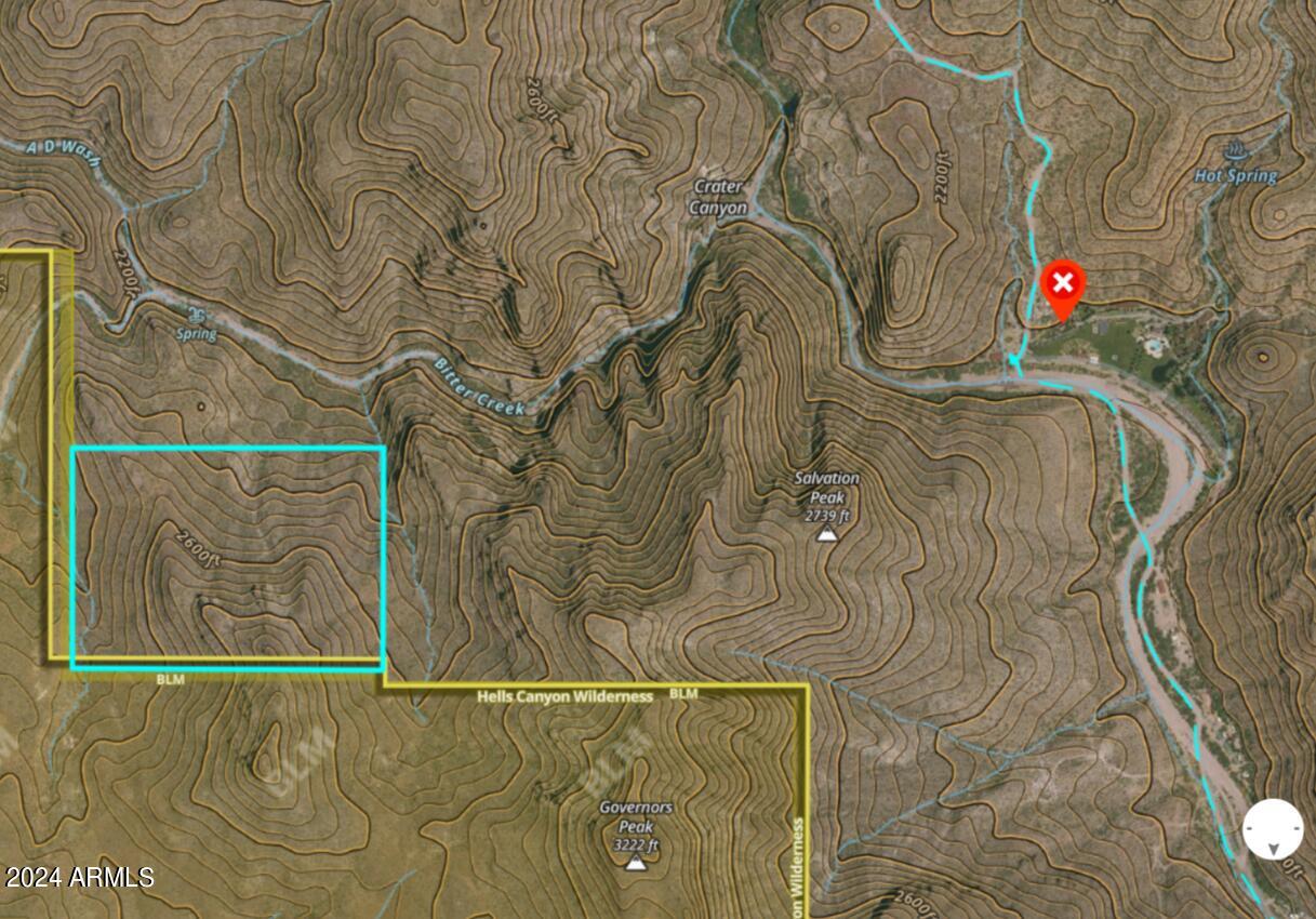Castle Hot Springs Resort area - Land