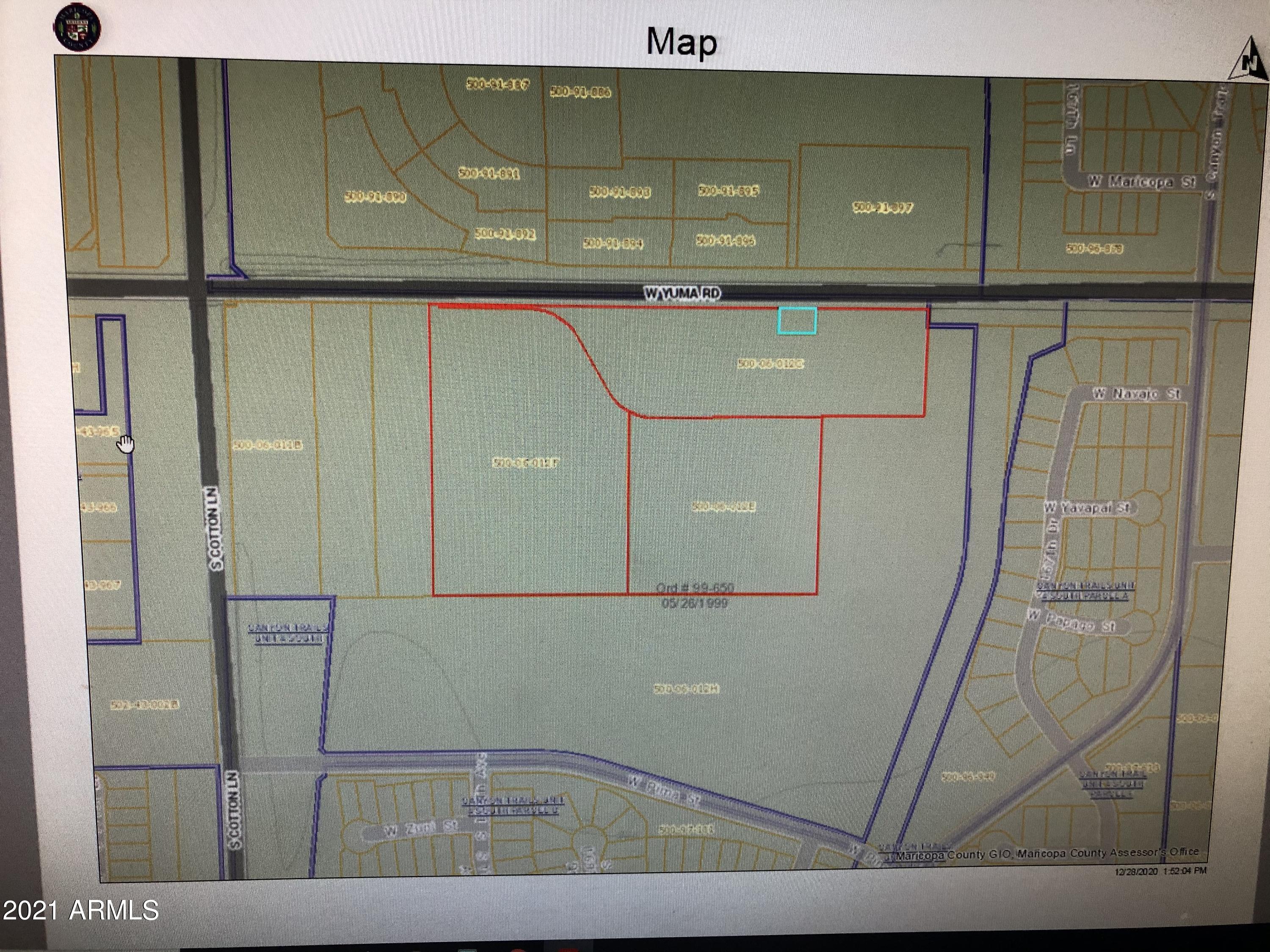 This sale included 4 parcels totaling 20.432 acres. (890,903 SQFT) 
Parcel included in the sale are:
500-06-007, 500-06-012C, 500-06-012F, 
500-06-012F

Also for sale is the Vacant parcel of land to the south for $3,400.000 
25.058 acres / 1,091,512 sqft
Parcel #500-06-012H
MLS #6190667