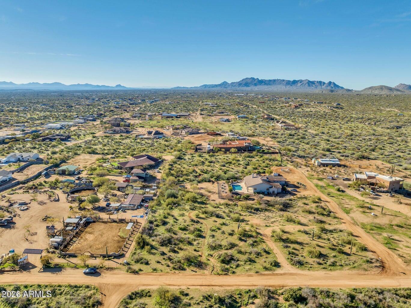 Arizona living nestled in North Scottsdale, this exceptional 1-acre north/south homesite offers privacy & stunning Sonoran Desert beauty. A mature saguaro & natural vegetation create an authentic desert setting, while gentle elevation provides expansive mountain, sunrise & sunset views. With ample space for your custom home, guest casita, pool & outdoor living. This acre lot offers both flexibility & serenity for the owner to enjoy our beautiful Arizona landscape and beauty.