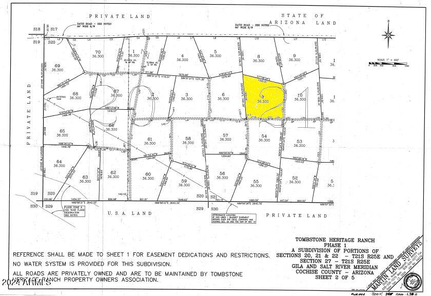 TOMBSTONE HERITAGE RANCH PHASE 1 - Land