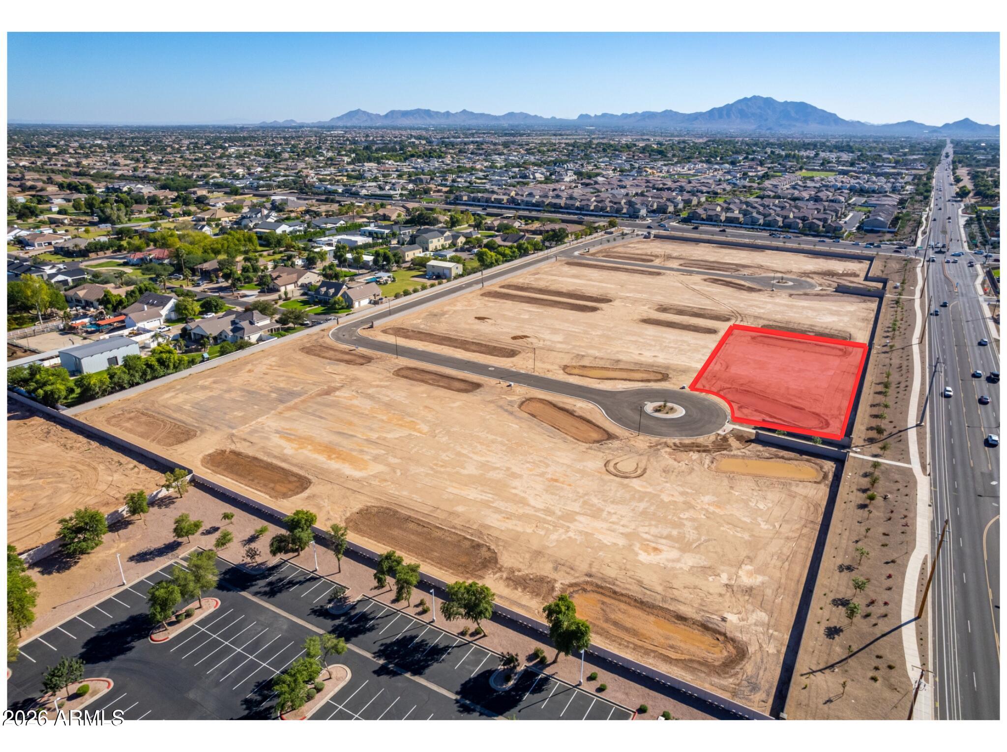 Rare opportunity to build your dream custom home on this beautiful 0.92-acre fully improved estate lot in the prestigious gated community of Arboreta Estates, Gilbert, AZ. Lot 7 features 0.92 acres with all utilities stubbed directly to the lot: water, sewer, electricity, natural gas, and high-speed internet. This desirable north/south oriented lot sits at the end of a cul-de-sac. Build-ready with no utility extensions needed. Enjoy a stunning custom stone-gated entrance with professional landscaping. A+ location at Germann Road & Greenfield Road with access to Gilbert's award-winning schools, Luxury Shopping and Restaurants. Only 6 lots remaining as the community nears completion. Don't miss one of the final large custom home lots in Gilbert!
