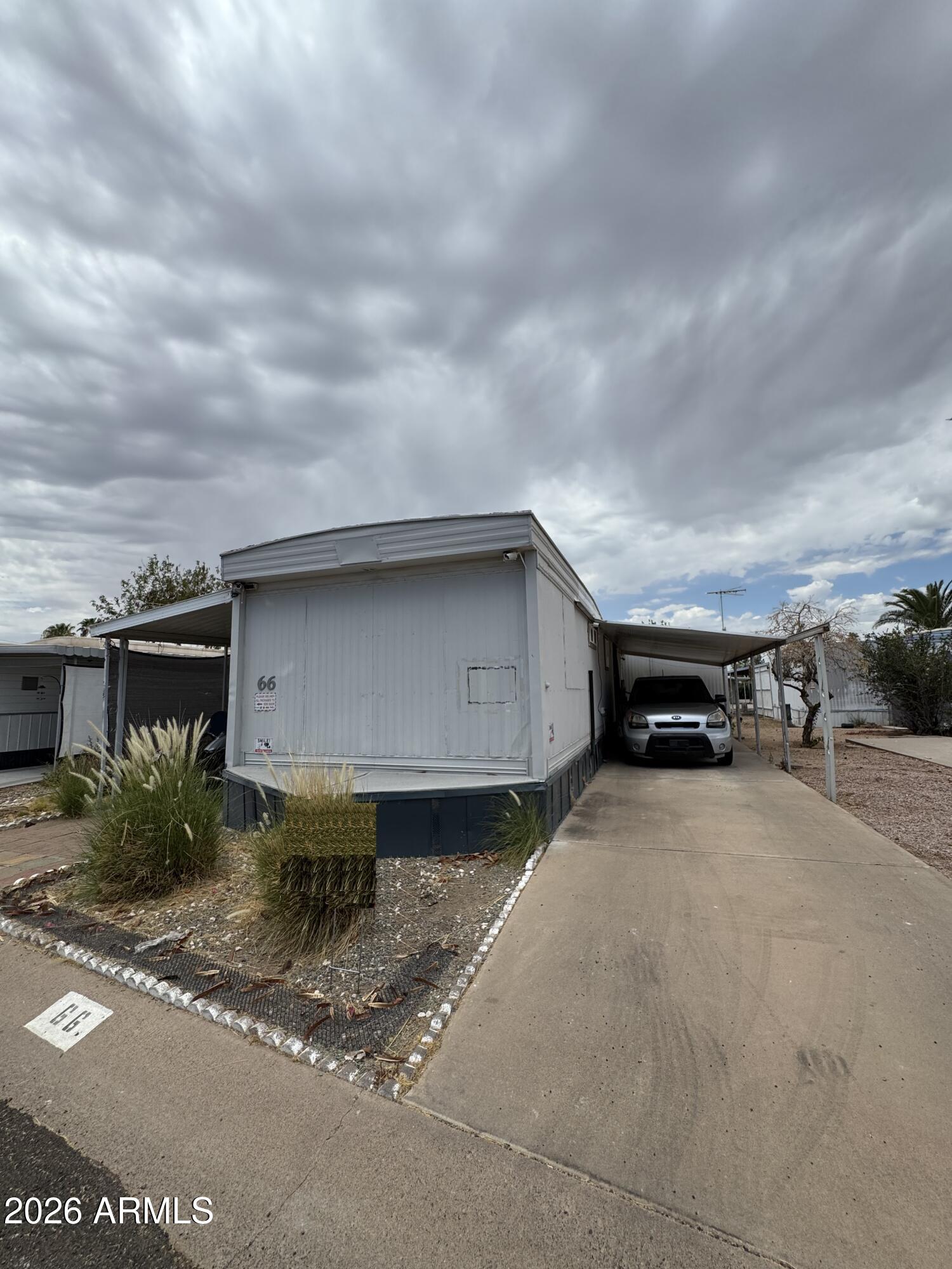 Looking for a cozy and modern manufactured home? Discover this charming 2-bedroom, 2-bathroom residence in the active retirement community of Brighthaven Estates. Spanning approximately 900 sq. ft., this home offers a comfortable and convenient lifestyle with features like a carport, granite countertops, laminate flooring, walk-in shower, in-unit washer and dryer, AC unit, and modern appliances. Enjoy the vibrant community amenities including a swimming pool, shuffleboard court, laundry facilities, a library, billiard room, spa, off-street parking, clubhouse, and recreational facilities. Don't miss out on this fantastic opportunity!