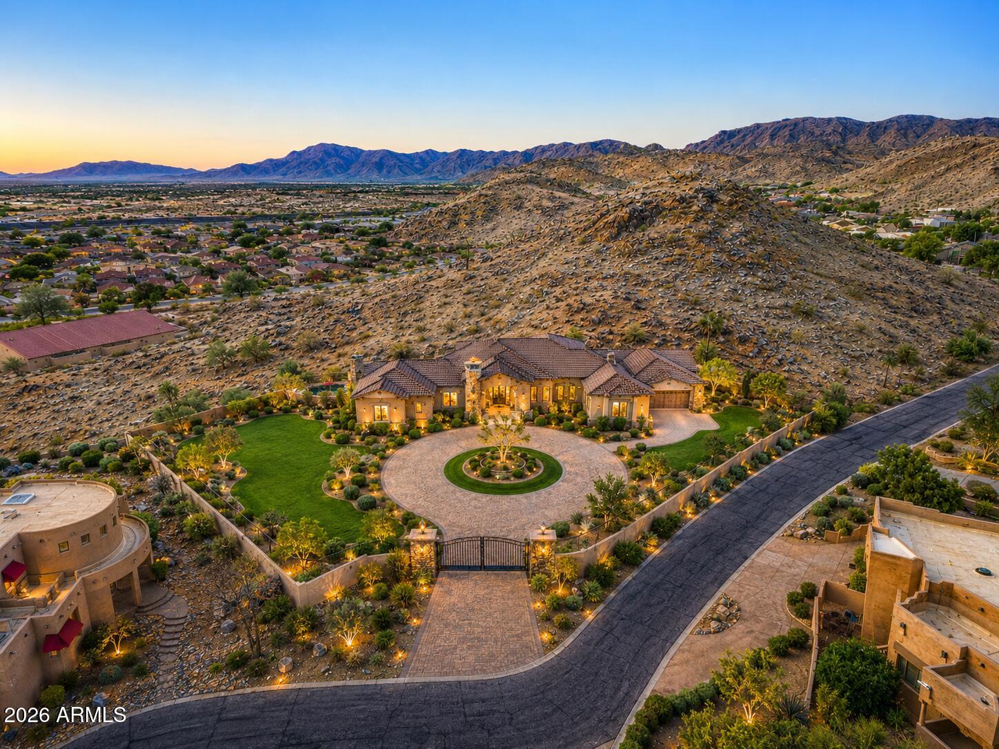 Bring Your Architect. Bring Your Vision. Build Something Extraordinary. Rare 2-Acre Custom Homesite in Foothills Mountain Ranch Estates! Build your dream luxury home on one of the last premier hillside lots in this highly sought-after community. Enjoy breathtaking mountain views, spectacular Arizona sunsets, and endless design possibilities. Minutes from major hospitals, Phoenix Sky Harbor Airport, Old Town Scottsdale, Arizona State University, Chandler Fashion Center, championship golf, shopping, farmers markets, pickleball, tennis, and lap pools. Located in the award-winning Kyrene and Tempe Union school districts. Architectural suggestions and CC&Rs available. Renderings shown are conceptual only and are intended to illustrate one possible custom home design.