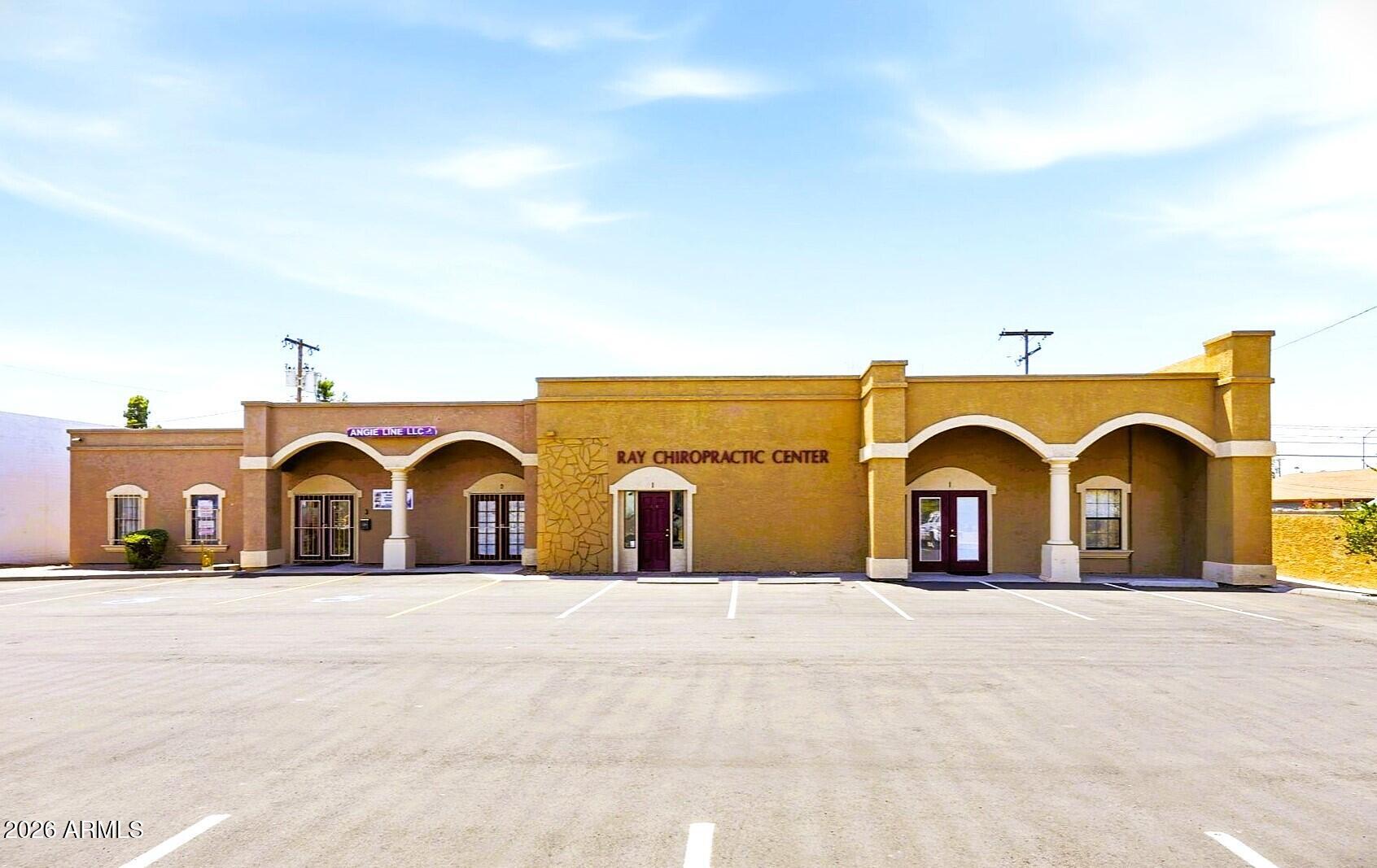 Well-maintained 3,685 SF professional office building near Main St. and Stapley Dr. in Mesa. The property includes three suites and is approximately 85% occupied. The 2,160 SF owner-occupied suite and 545 SF vacant suite, totaling approximately 73% of the building, will be available at closing. A 980 SF tenant-occupied suite has approximately 11 months remaining on the lease and provides immediate rental income. Recent improvements include a new roof, four newer HVAC units, updated flooring, fresh paint, a new ceiling, and a resurfaced parking lot with 18 spaces. Situated on a 12,800 SF lot near an intersection with more than 40,000 vehicles per day. Ideal for an owner-user, investor, or medical or professional office use. Two parcels included in the sale: APN 138-19-167 & APN 138-19-169