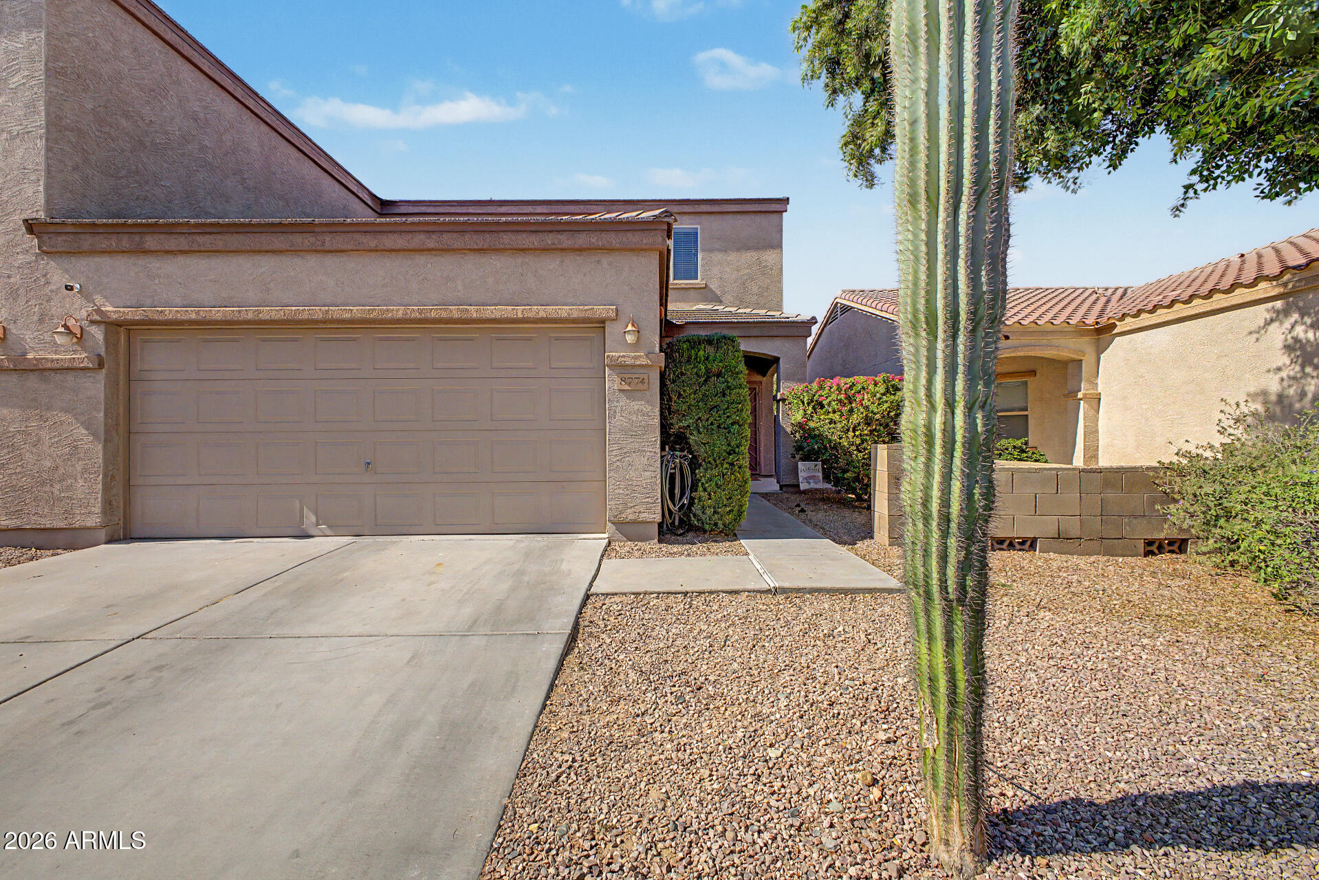 Welcome to this beautifully maintained 4-bedroom, 3-bath home offering 1,765 square feet of comfortable living space in a desirable gated community. This home combines functionality, style, and a prime location for everyday living.

Step inside to find neutral tile flooring in the main living areas and plush carpet in the bedrooms, with abundant natural light throughout. The open-concept great room flows seamlessly into the kitchen, featuring raised cabinetry, granite countertops, a stylish tile backsplash, stainless steel appliances, and a large walk-in pantry--perfect for both entertaining and daily convenience. The spacious primary suite offers a relaxing retreat complete with dual vanities, a garden tub, separate shower, and a large walk-in closet. Three additional bedrooms and a dedicated laundry room provide flexibility and practicality for a variety of lifestyles.

Enjoy a private backyard with a covered patio and grassy area--ideal for outdoor dining, play, or relaxation. The community features parks, sports courts, and play areas, adding to the appeal.

Conveniently located near shopping, dining, and major commuter routes, this home offers the perfect blend of comfort, amenities, and location. Don't miss your chance to own this move-in-ready home.