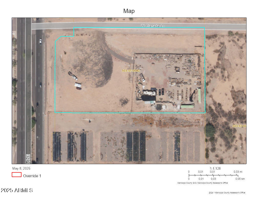 Prime 3.25-Acre Commercial Development Opportunity in Surprise, AZ
Located just NW of Loop 303 and Grand Ave, this exceptional 3.25-acre parcel sits prominently on the SE corner of 163rd Ave and Planada Ln. Recently annexed into the City of Surprise and Zoned C-2 Commercial, the flat, rectangular lot offers a rare opportunity in one of the fastest-growing areas of northwest Phoenix.  Surrounded by the dynamic Asante Trails mixed-use development to the west, approved AutoZone and Aldi grocery store to the north, and planned high-density residential projects to the east and south, this site is poised for success. Asante Trails is currently under construction, bringing new restaurants, a car wash, Circle K, Honor Health hospital and hotel.  Don't miss out on this unique opportunity.