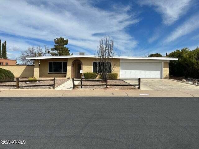 This 4BD/2BA/2CG, 2185 sq. ft. home is centrally located in Sierra Vista, AZ near Fort Huachuca, Canyon Vista Medical Center, shopping, and schools. This home has freshly painted walls, new flooring, and new refrigerator. The home includes two large living areas, an Arizona room, a workshop, and a two-car garage. The yards are fully landscaped and include a well-maintained in-ground pool. Pool Maintenence is $170/month. Call today!