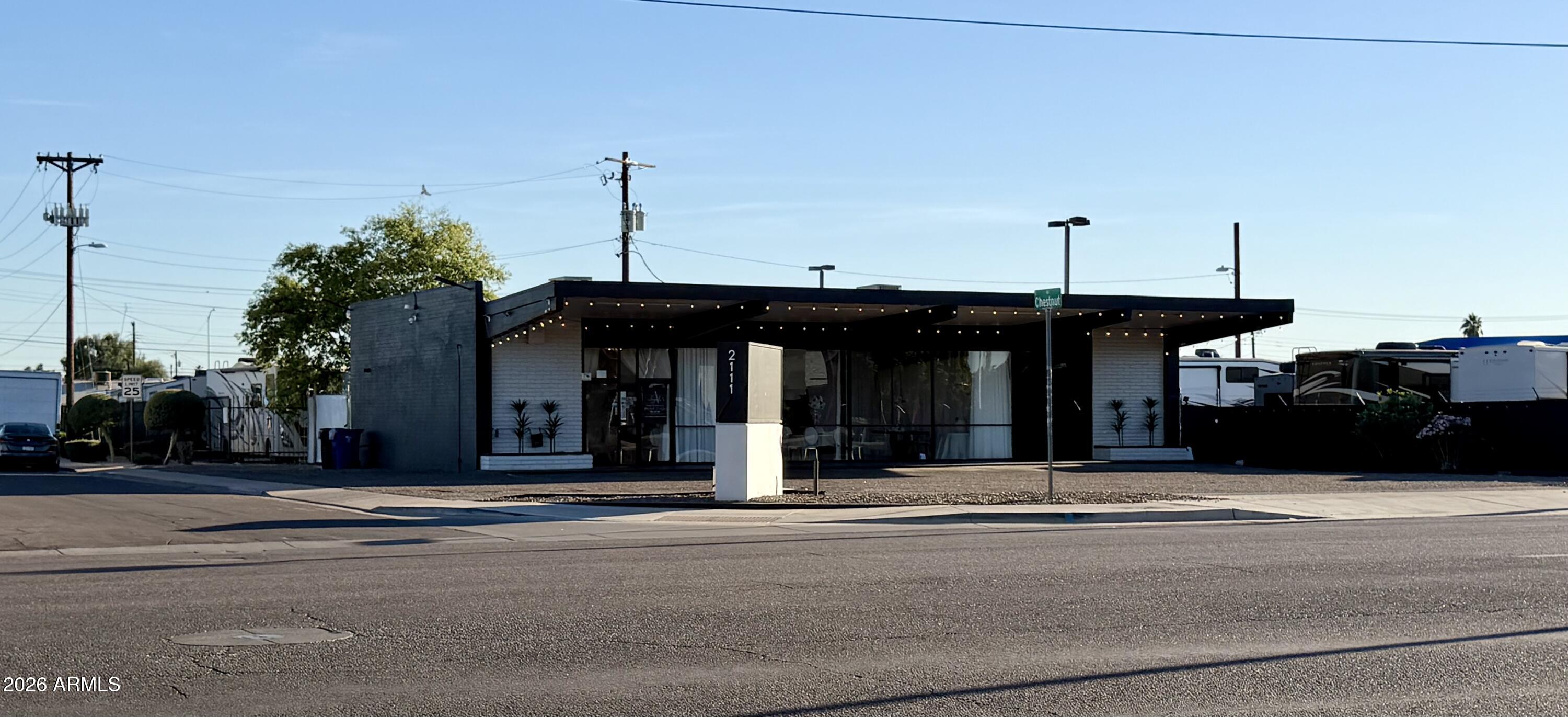 Seller very motivated !! Position your business or investment in a highly versatile commercial property located in a growing corridor of Mesa. It has General Commercial (GC) zoning with B and M occupancy uses. B (Business): Offices, professional services, administrative, and M (Mercantile occupancy): Retail, sales, customer-facing businesses. Large Showroom and office space with 2 private restrooms, a kitchen, and rear storage space. Perfect opportunity for an owner-user looking to stop leasing and build equity, or an investor seeking a flexible asset. Its prime visibility and easy access make it highly appealing to both customers and clients. Opportunities offering this level of flexibility and positioning are rare--don't miss your chance to secure a strategically located commercial prope Strategically located near key arterial corridors such as U.S. 60 and Loop 202, the site provides seamless access to the broader Phoenix metropolitan area. Its close proximity to established residential communities, retail hubs, and essential services supports a robust customer base and a readily available workforce