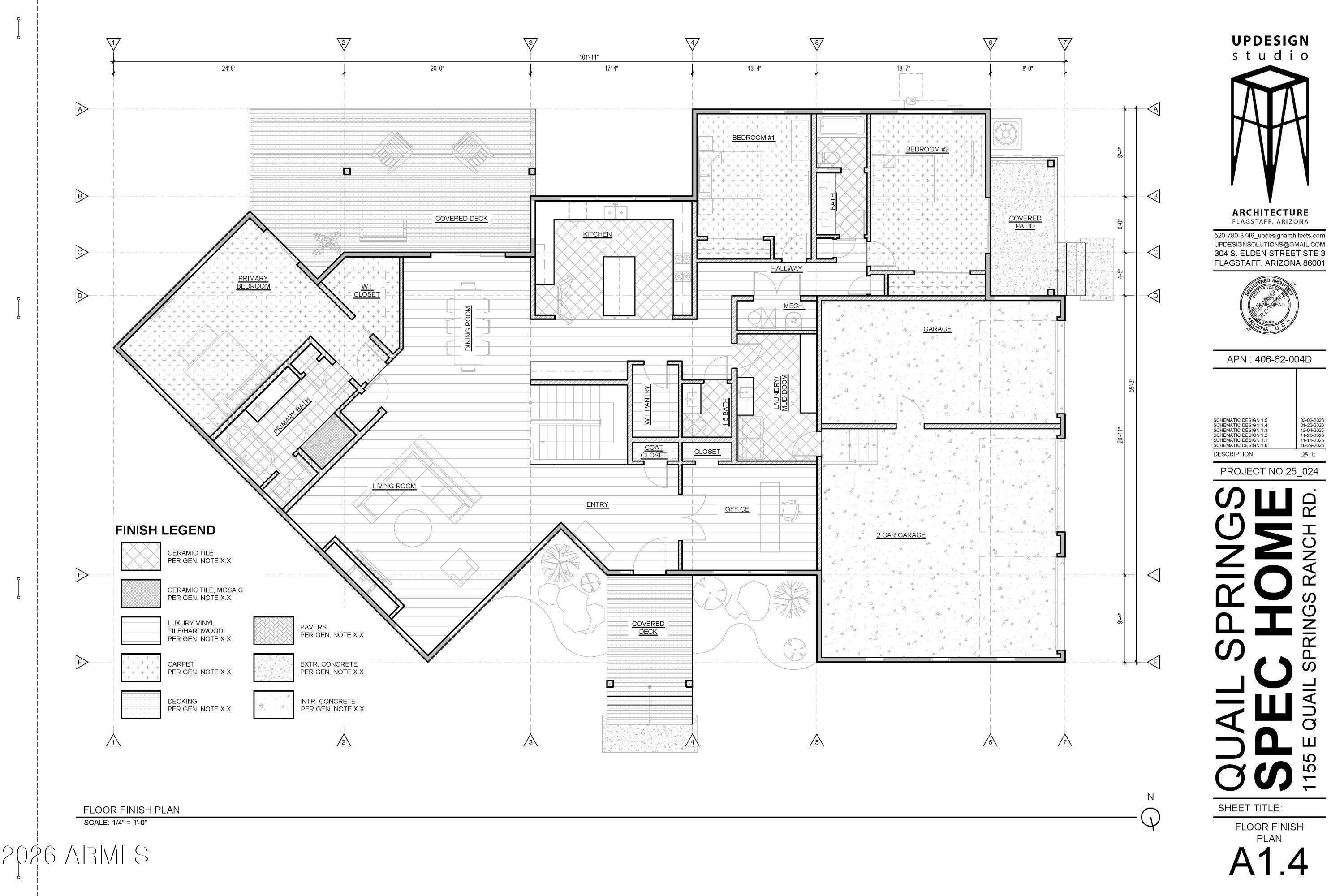 QUAIL CANYON UNIT 1 AMD - Land