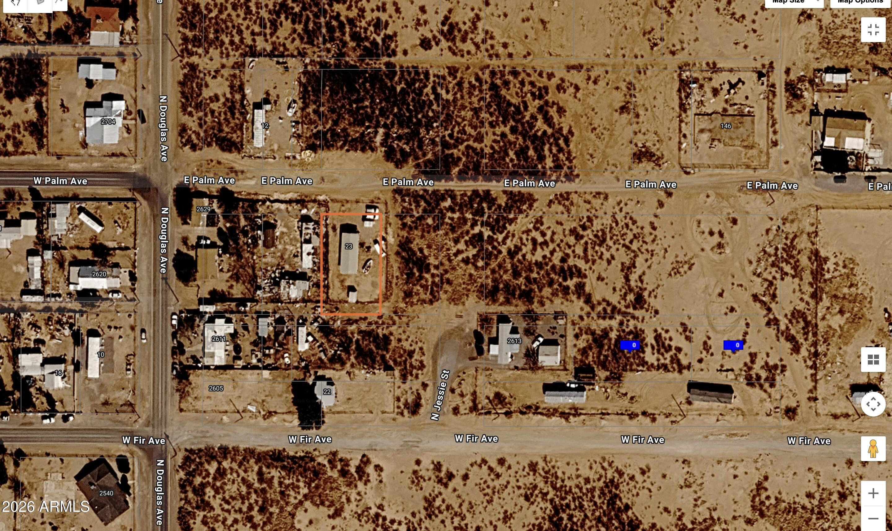 Explore the perfect opportunity to create your dream home on this nearly quarter-acre lot located right at the Douglas/Pirtleville city limit! This piece of land offers the ideal setting for your future residence, whether you envision a custom-built home or prefer the convenience of a mobile home.

With all utilities either on the property or readily available nearby, you'll enjoy a hassle-free building experience.
Nestled in an area  with easy access to local amenities, schools, and recreational areas, this lot is a rare find that combines tranquility with convenience. Don't miss this chance to make your mark—your new home awaits!