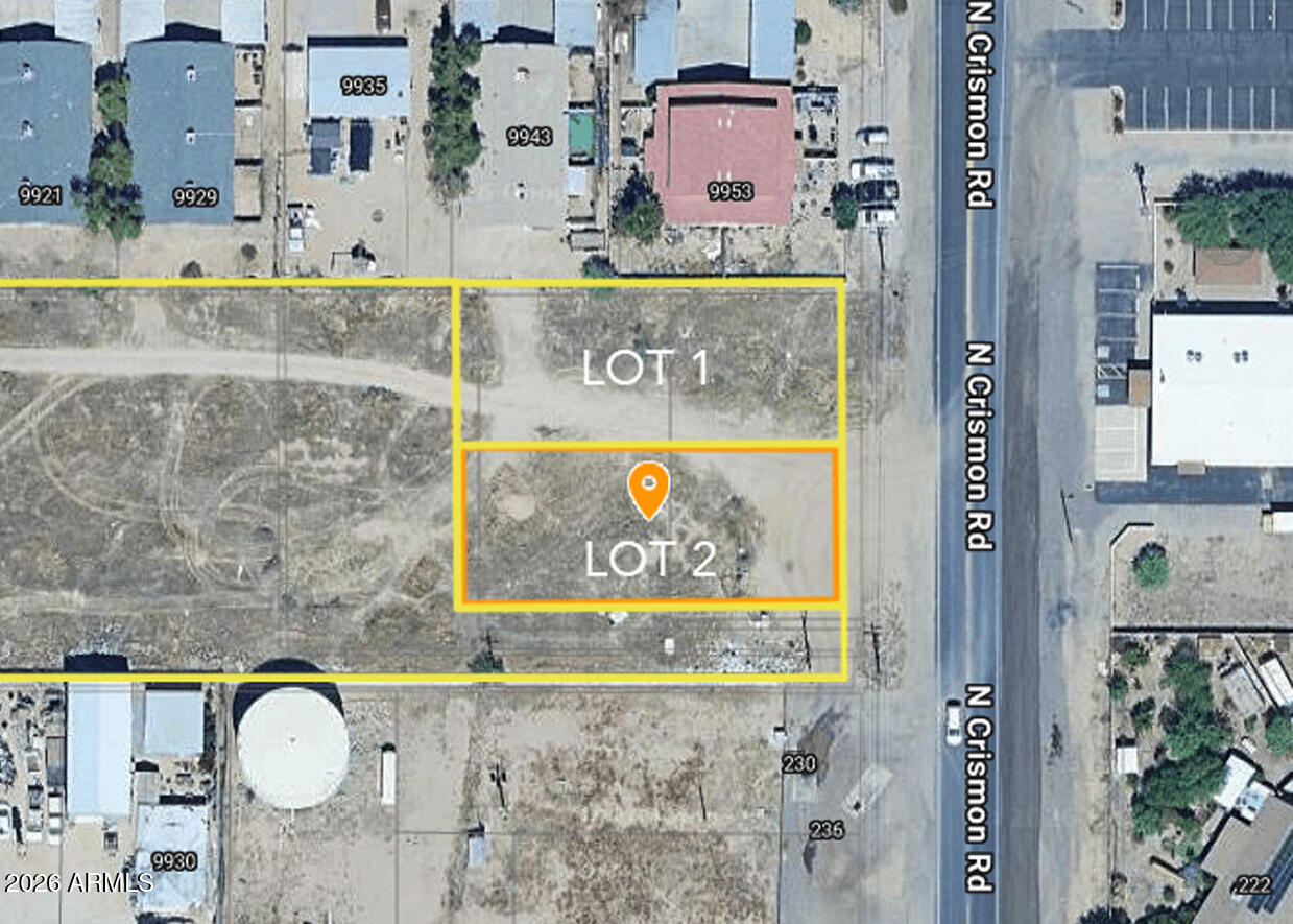 Your chance to own a .25 acre parcel on a county island and build your dream home. This parcel has county zoning of [D] Duplex, however Mesa will not approve water service for multi-family on a county island so only single-family will work here. Neighboring lot to the north (Lot 1) is also for sale separately. Note: This is a newly divided parcel and online county records may not reflect accurate information.