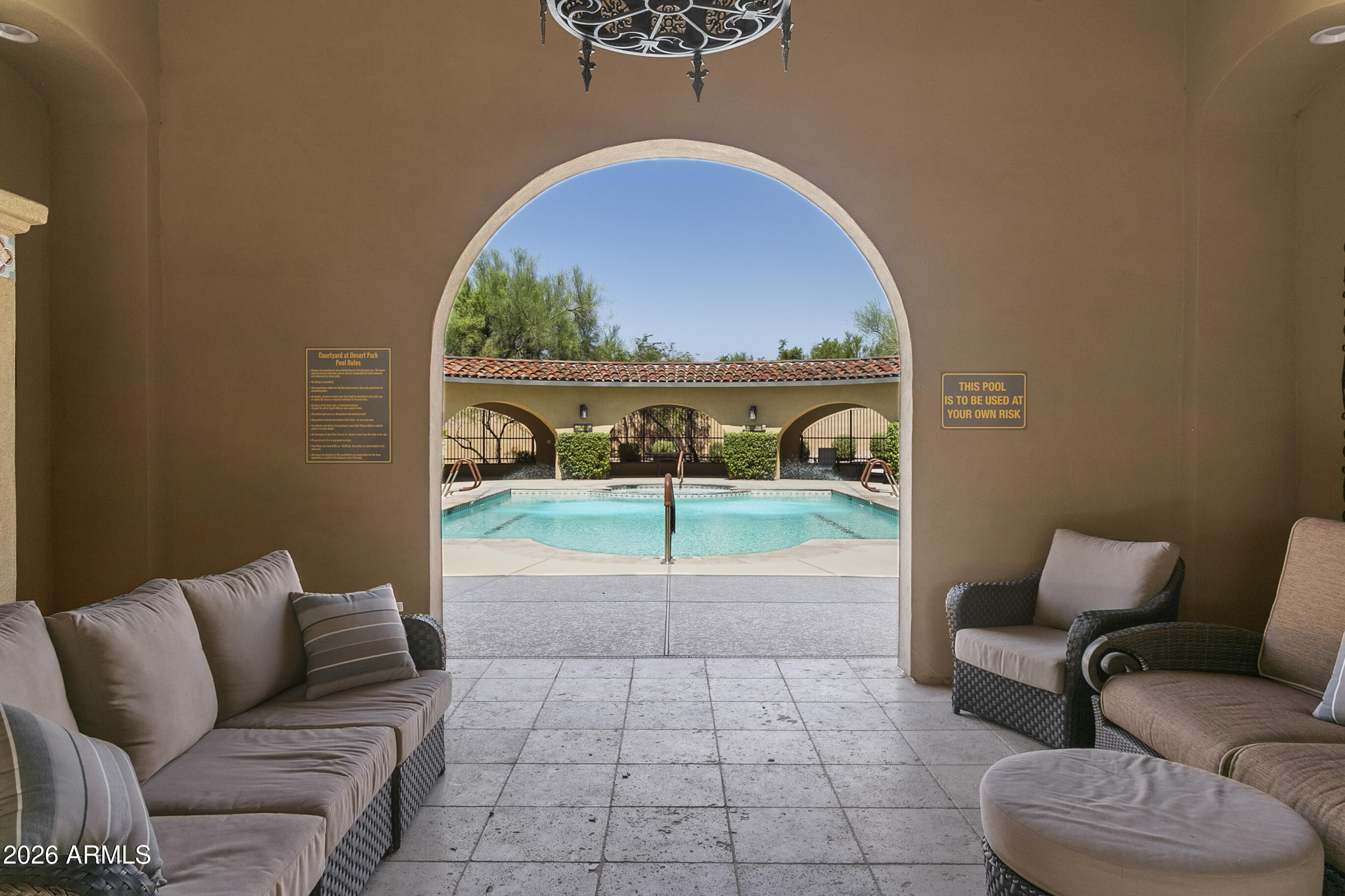 COURTYARDS AT DESERT PARK CONDOMINIUM - Residential Lease