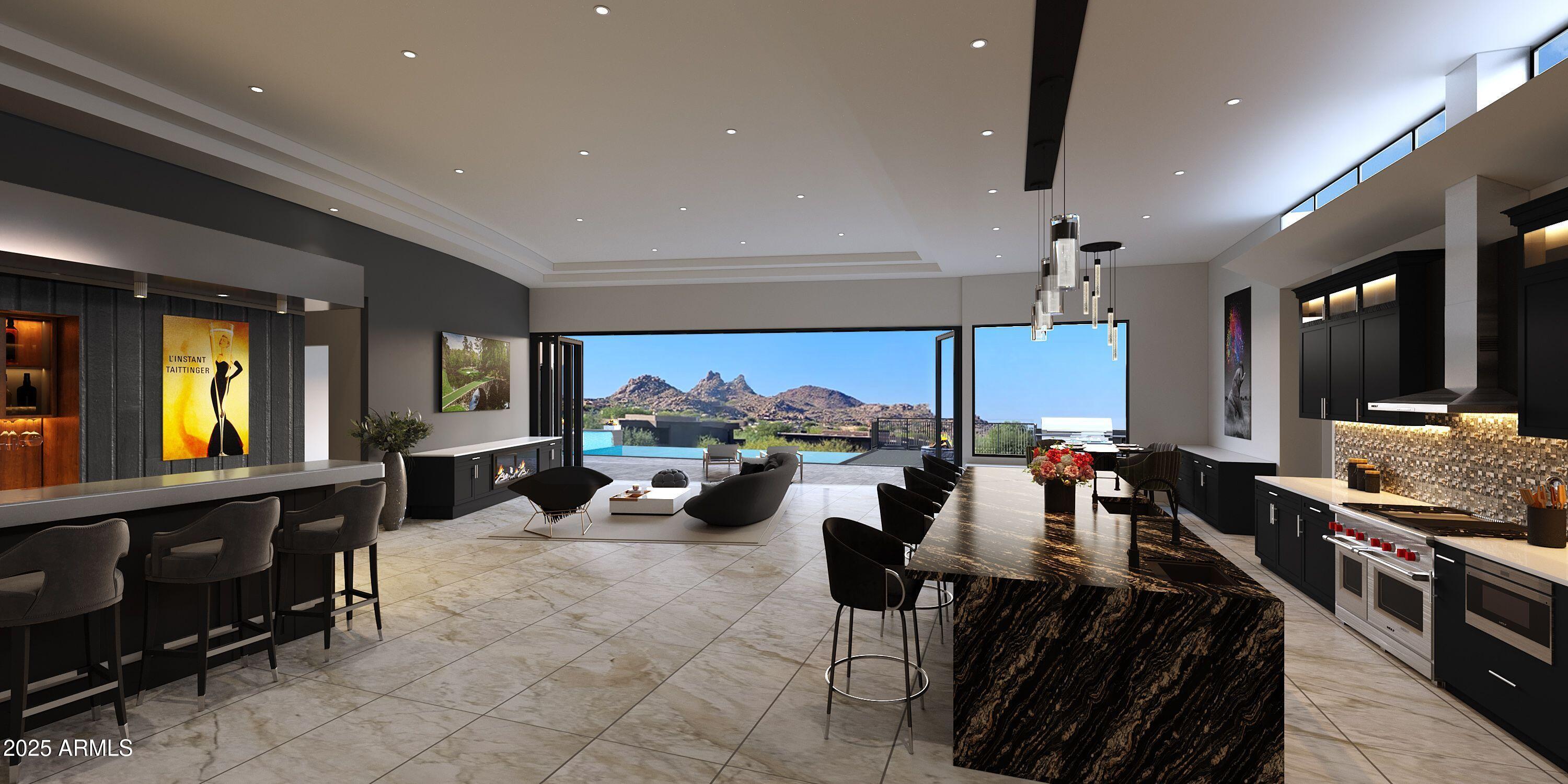 New Home Directly on Golf Course in Guard-gated Candlewood Estates at Troon North - Residential