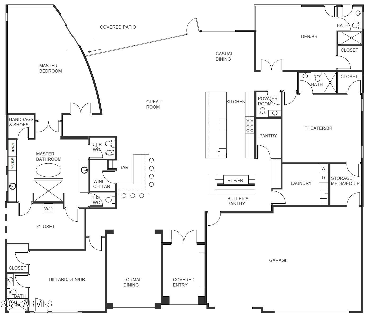 New Home Directly on Golf Course in Guard-gated Candlewood Estates at Troon North - Residential