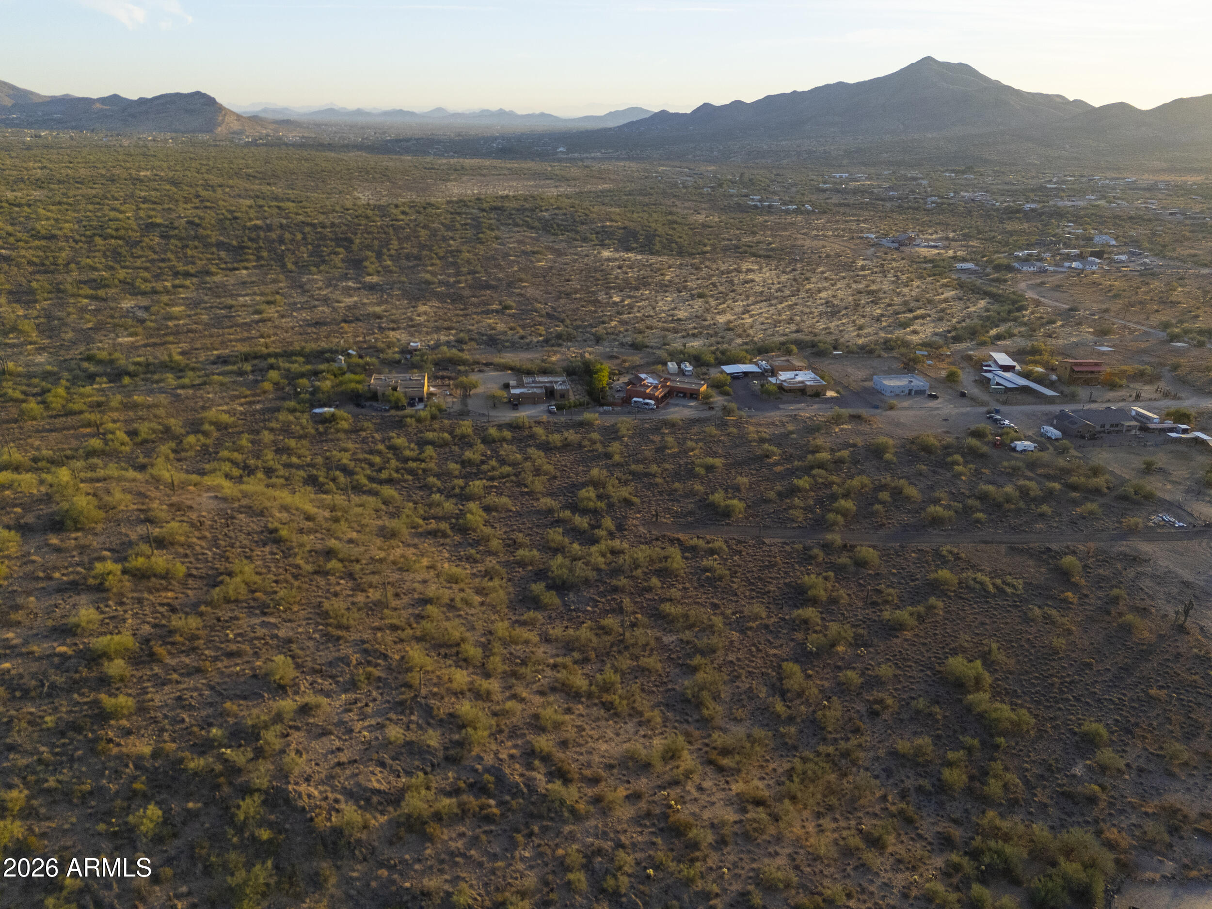 This premium 2.5 acre hilltop vacant lot has unbelievable views, privacy and quick access to I17. Some utilities within 1000' and nearby properties are on well water. Boundary survey, topographical survey, 25'x1000' shared driveway (with recorded maintenance agreement - see docs) and low water concrete crossing for easy access. Property corners are pinned and staked. No CCRs. Wonderful area for your new home, animals or toys!