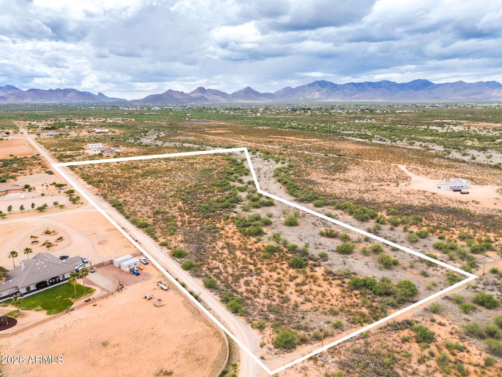 Spacious 16-acre parcel located in Whetstone, Arizona!  Build your custom home, create a private retreat, or explore the opportunity to subdivide. Property features panoramic mountain views, electricity available on site, and approximately 1,300 feet of road frontage providing convenient access. Ideally situated near Highway 90 for an easy commute to Fort Huachuca, Sierra Vista, Sonoita, Tombstone, and Tucson. Ample space for a private residence, ranch-style living, or investment opportunity. Buyer to verify all utilities, zoning, and subdivision requirements.