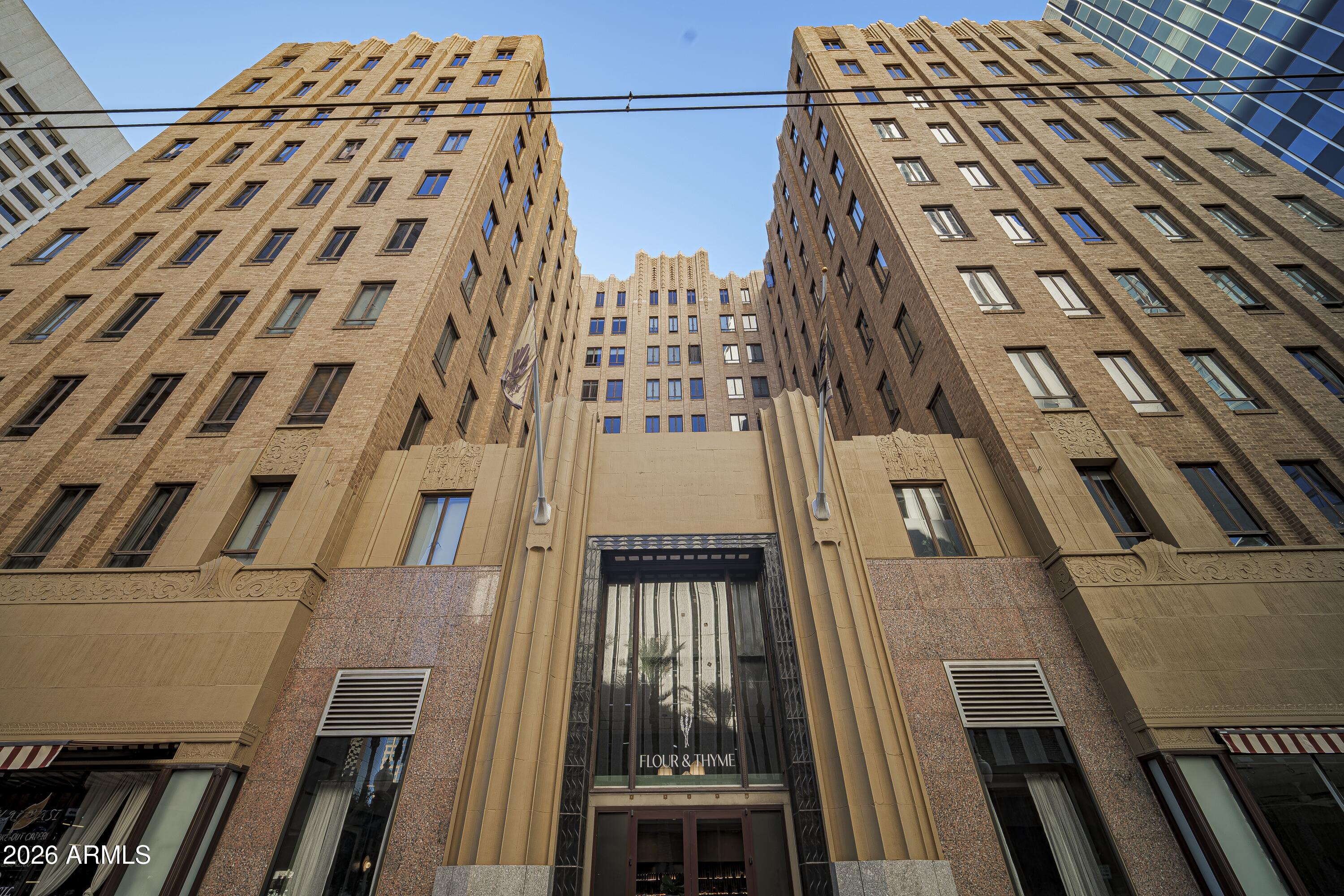 Downtown Phoenix Restaurant for Sale. An exceptional opportunity to lease a beautifully designed built-out restaurant in the heart of Downtown Phoenix in the Alfred Hitchcock Famous Orpheum Lofts Art Deco Style High-Rise Building. This turnkey space is designed to impress with a modern layout, stylish finishes, and extensive kitchen infrastructure -- ideal for an operator looking to launch quickly. Highlights: Prime downtown location with strong visibility and foot traffic. Spacious dining area and bar setup. Historic building with character and modern upgrades. Fully equipped kitchen and storage, ready for immediate operation. With its location, infrastructure, and complete build-out, this space is an outstanding opportunity for your next restaurant or hospitality venture. Possible Included Equipment on Separate bill of Sale: (2) Southwest 6-burner ranges with convection oven. Wood-fired grille. Volcan electric oven. Range with flat top and standard oven. Fryer. Reach-in freezer. 3-door bar fridge. Under-counter freezer. Walk-in cooler. Walk-in wine cellar. Wine fridge. Reach-in refrigerator. Fun Popular culture Fact - The opening sequence of the 1960 Alfred Hitchcock film Psycho was filmed from the roof of this building.
Contact broker for details and private tours.