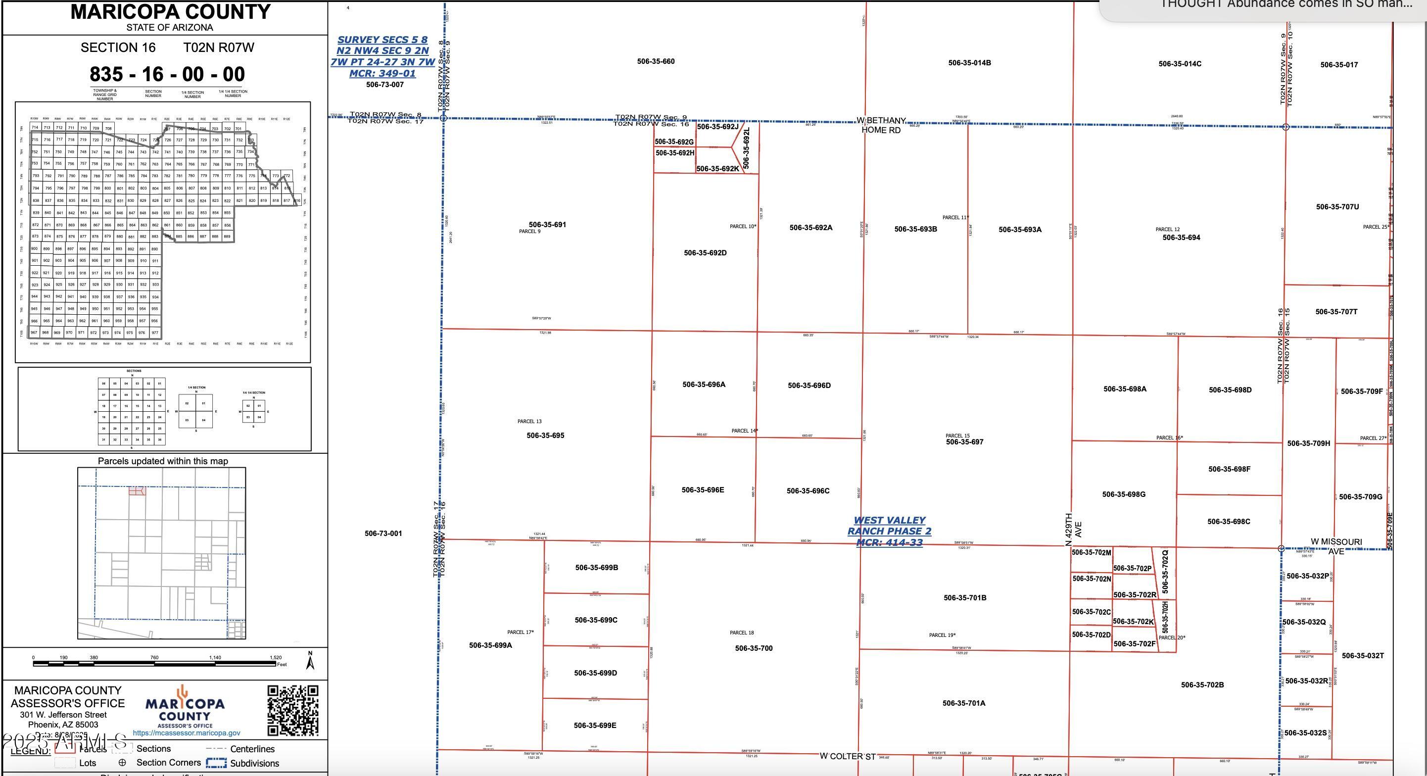 WEST VALLEY RANCH PHASE 2 - Land