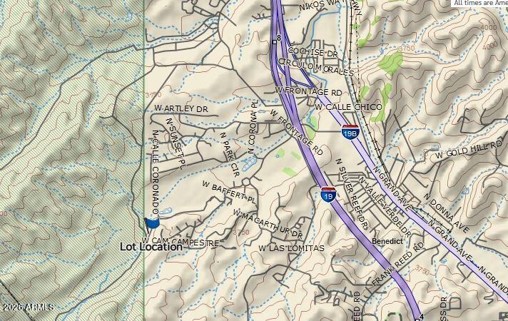 Over 11 (11.522) acres. Just Northwest of Nogales. A convenient location close to the I-19. Great opportunity to escape and have your own property where you can enjoy the wide open spaces. Santa Cruz County APN 113-45-223. 
Use GPS to locate Parcel. Lat: 331.380175
 Long: -110.9761548