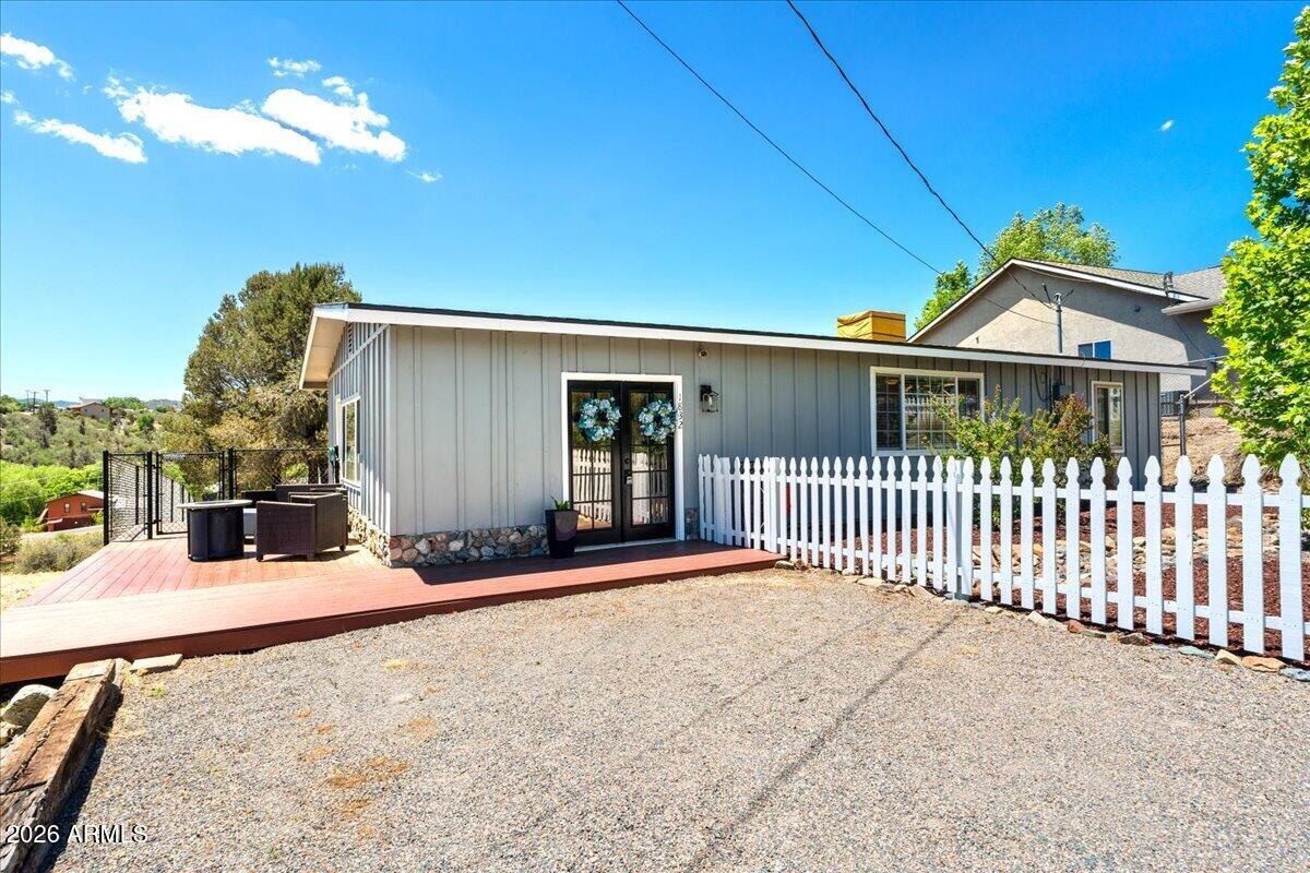 Affordable Prescott Opportunity on a Rare Double Lot! Welcome to 1832 N Emerald Drive in Prescott -- the only home currently available in the Diamond Valley area under $400,000! Situated on an oversized double lot, this expanded home offers over 1,032 sq. ft. with a versatile 3-bedroom layout, providing exceptional value, flexibility, and outdoor space. The thoughtfully expanded floorplan creates comfortable living with abundant natural light and functional flow. The spacious lot offers endless possibilities for gardening, entertaining, RV parking, additional storage, or future enhancements. Enjoy the convenience of a central Prescott location close to shopping, dining, medical services, schools, and outdoor recreation. Perfect for a first-time buyer, investor, downsizer. Won't Last long.