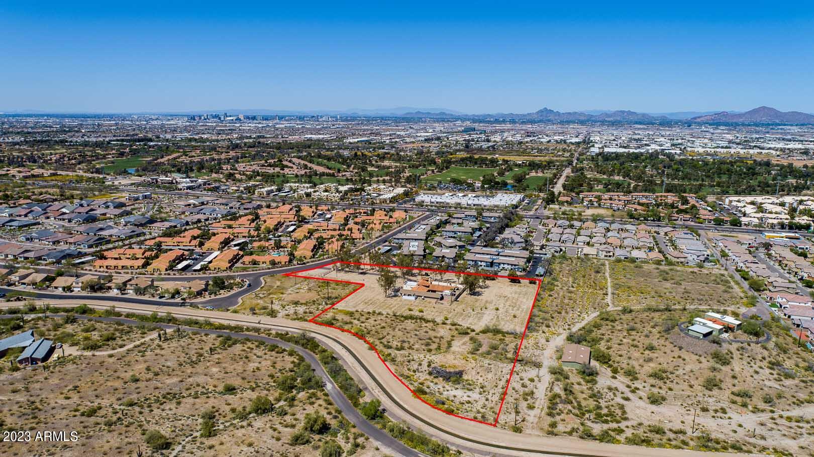 Multi family or single family development opportunity.  Combined parcels just under 5.5 acres with easy access minutes away from I-10.   Property just off of South Mountain Park & Reserve and Highline Canal.  Buyer to independently research all utilities, service, lot boundaries and all other data related to options to utilize parcels for highest and best use.  Sale includes 6 parcels.  Parcel #301-20-010-G; #301-20-010-J; #301-23-003-C; #301-23-003-F; #301-20-050; #301-20-049-B.  All parcels are contiguous.