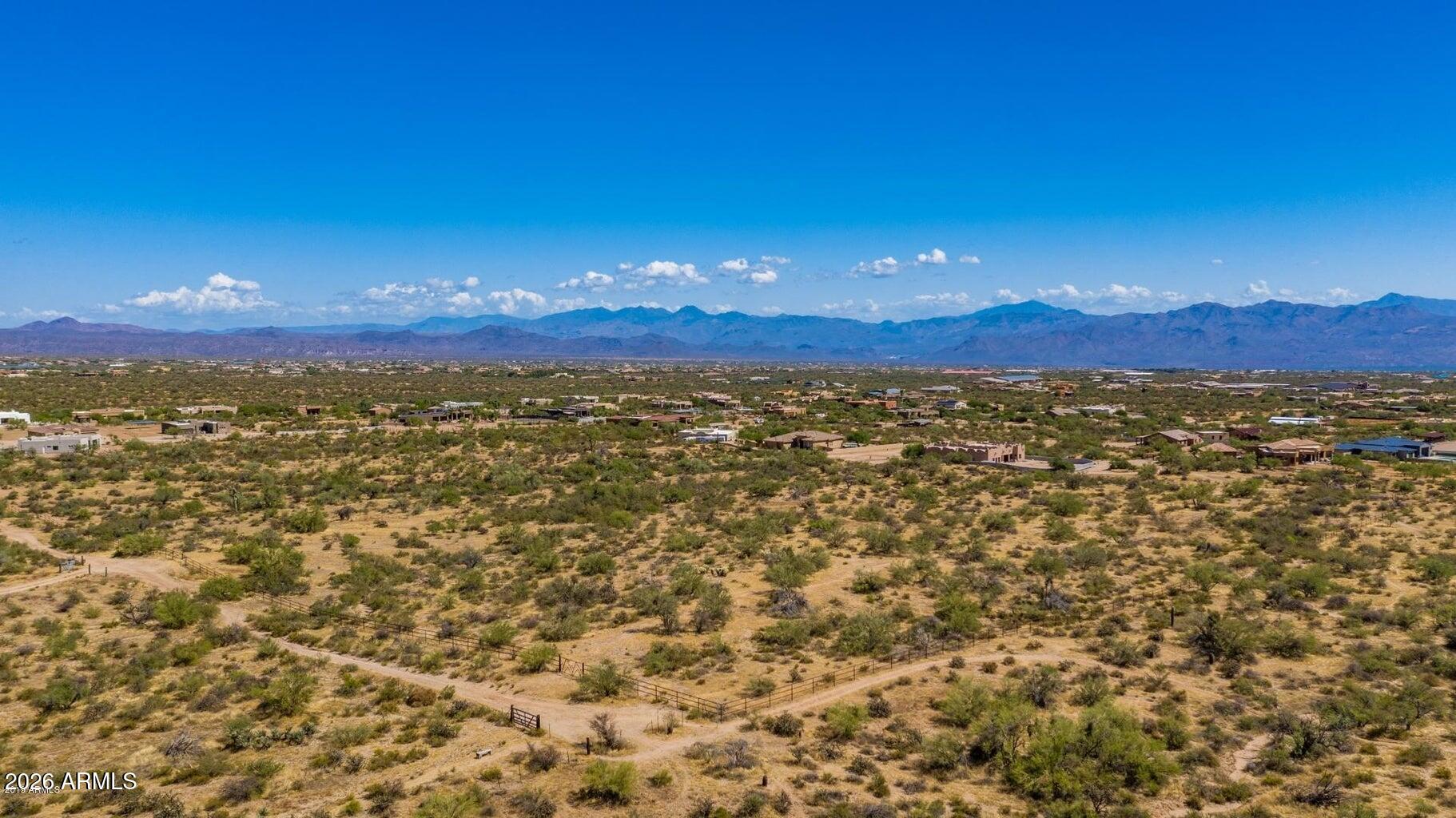 6 Possible Homesites with McDowell Mountain views. McDowell MOUNTAINS this beautiful piece of nature awaits you with endless possibilities on this property. Views of Tonto National Forest and minutes from the McDowell Mountain Preserve area. Horse and hiking trails close by. Bring all of your toys!! No HOA!  Backs to the preserve