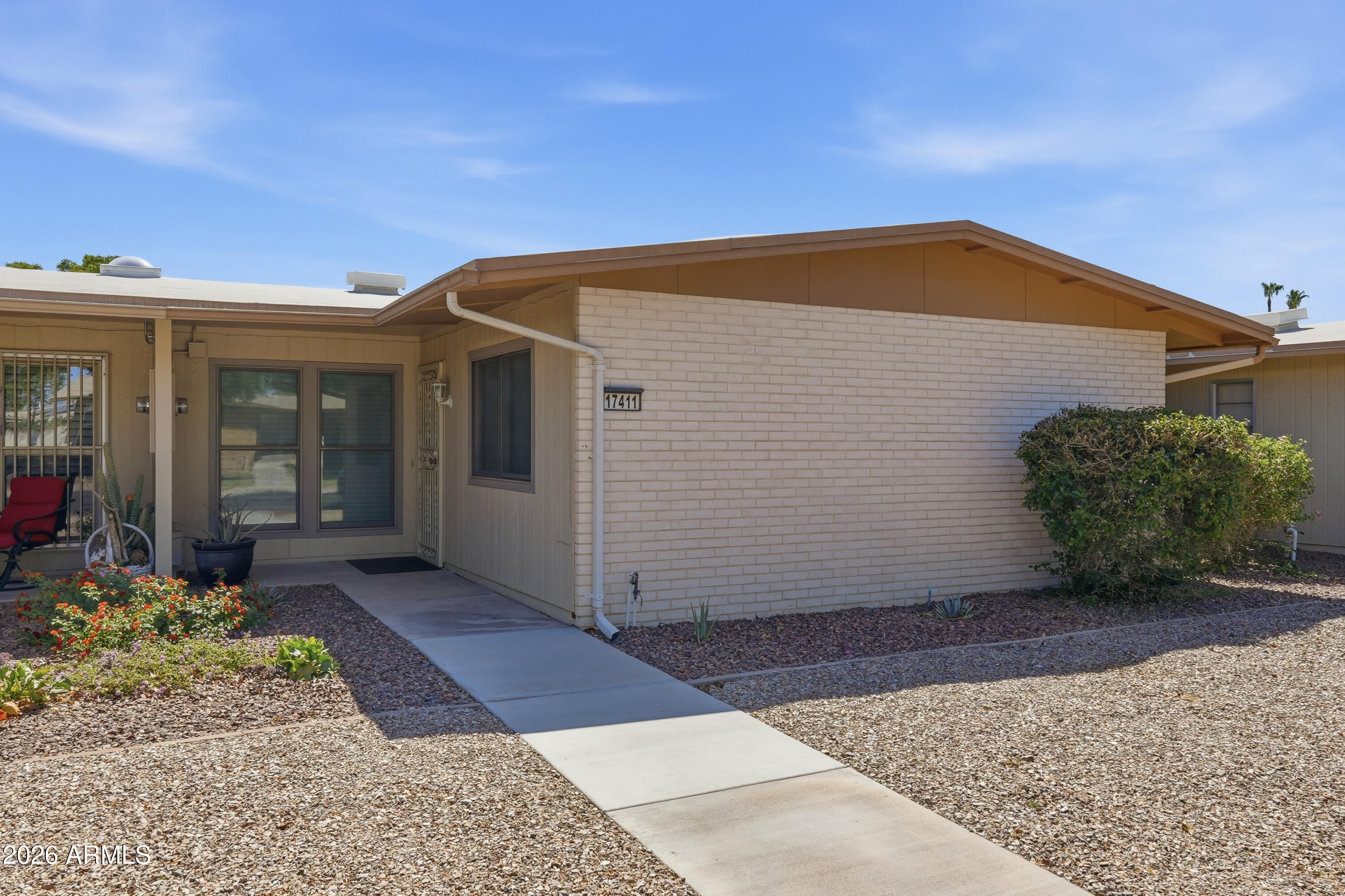 Beautifully updated 2 bed, 2 bath patio home located in Phase 3 of the highly sought-after active adult community of Sun City! This move-in ready home is being sold fully furnished, offering the perfect seasonal retreat or full-time residence. Updates include fresh interior paint, granite countertops, updated bathrooms, and an enclosed outdoor patio ideal for year-round enjoyment & pets. The spacious floorplan features a comfortable family room, abundant natural light, and low-maintenance living throughout.
Enjoy all that Sun City has to offer including golf courses, recreation centers, pools, fitness centers, pickleball, tennis, clubs, social activities, and endless community amenities. Conveniently located near shopping, dining, medical facilities, and entertainment.  Don't miss seeing!