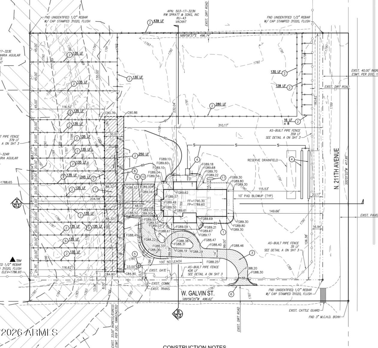 Private well, 4.383 acres - Land