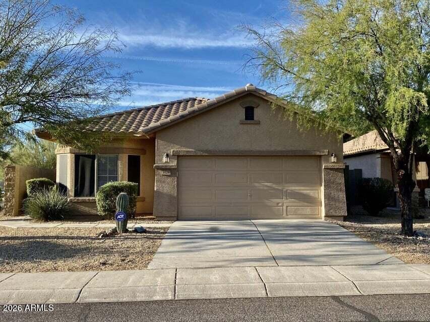 Well-maintained and tastefully updated, this single-level Anthem Parkside residence offers 3 bedrooms and 2 bathrooms. Recent improvements include a remodeled kitchen featuring white cabinetry, granite countertops, stainless steel appliances, and a glass tile backsplash. Durable wood-look porcelain tile flooring enhances the main living spaces, while both bathrooms have been fully renovated. New exterior paint and refreshed landscape. A truly move-in-ready opportunity in one of Anthem's most desirable communities.