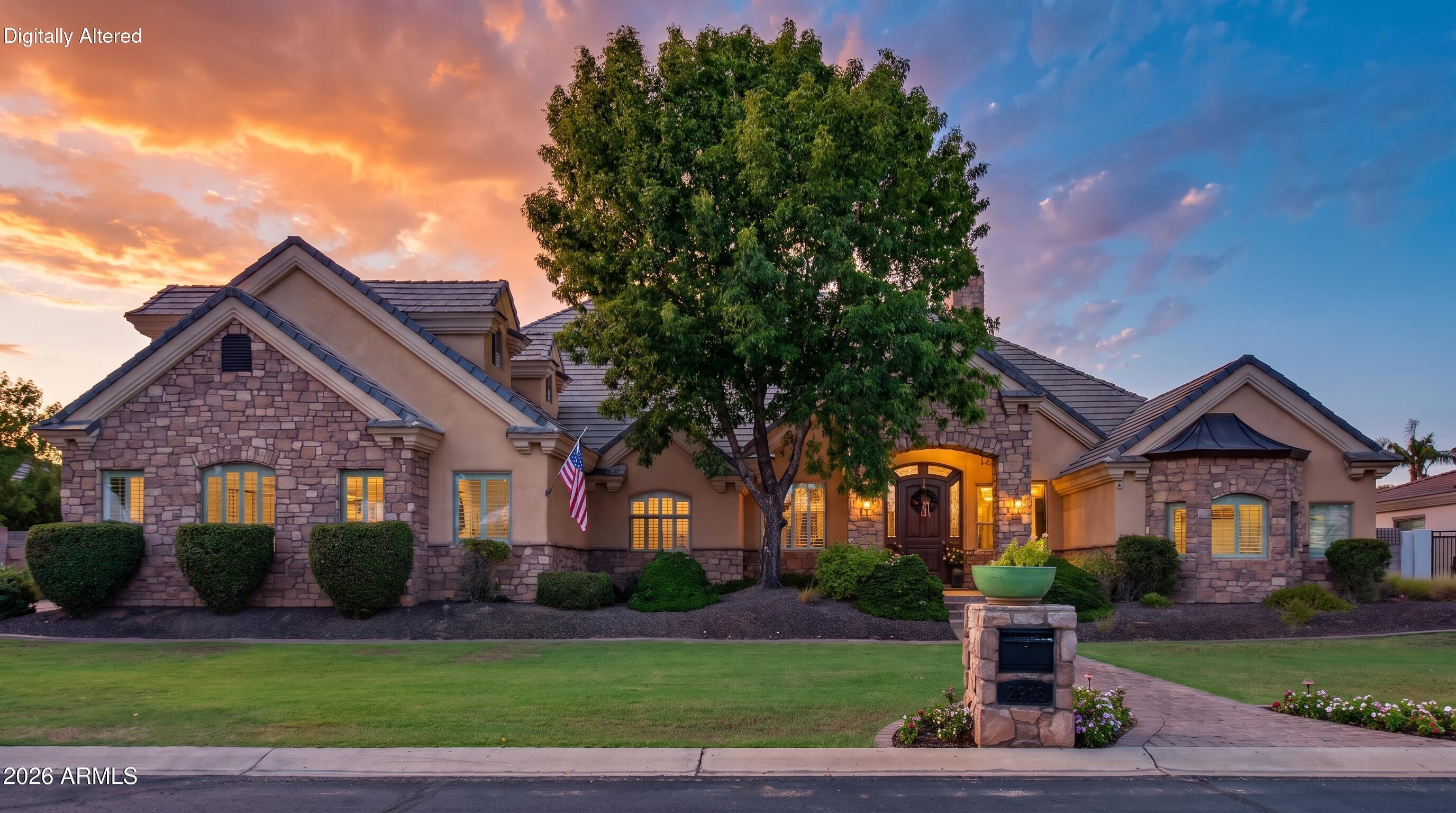 **Welcome to Whitewing at Higley**

6 Bedrooms | 5.5 bath | 6,258 SF | Full Basement | Private Guest Suite | His & Her Offices | Large Heated Pool & Spa | Backing to Whitewing's Greenbelt

Have you been feeling like your current home isn't going to carry you into your next chapter? If you've been waiting for the house that finally gives everyone room to spread out, come back together, and stay awhile... this is it.

With 6,258 square feet, six bedrooms, his and her offices, a full basement with a huge family room, game room, flex space, and tons of storage, this is the kind of home that grows with your family.

Plus, a private guest suite above the garage offers endless flexibility - ideal for multigenerational living, college or married kids, guests, or even a secluded home offi The entire main floor was beautifully remodeled by AFT and is filled with thoughtful details you'll appreciate every day--from the pebble ice maker (Diet Coke lovers... you get it), instant hot water throughout the home, and four newer HVAC systems to finishes that make everyday living feel effortless. At the end of the day, you'll love slipping away to the primary suite with its fireplace, sitting area, private patio access, and beautifully remodeled bathroom featuring an oversized steam shower with a teak bench,  jetted soaking tub, dual vanities, a fully automated Toto bidet, and two walk-in closets.

Then there's the backyard. This is where birthdays are celebrated, kids spend all day swimming, and family gathers. A heated diving pool with a Baja step, water feature, and built-in spa, sports court, manicured ficus hedges, and producing citrus trees--including grapefruit, lemon, orange, tangerine, and lime--create your own private retreat. Best of all, the home backs to White Wing's expansive greenbelt with a playground, basketball/pickleball courts, and wide-open green space. It truly feels like your backyard just keeps going...all the room to play, explore, and gather without the maintenance.

The hardest homes to find are the ones that actually fit your next chapter.

This is it.