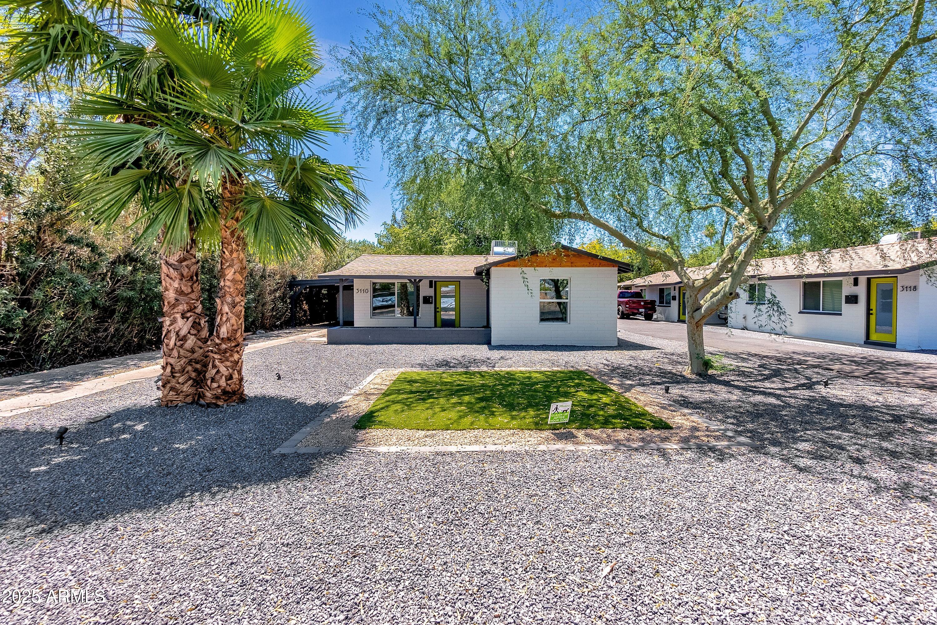 RENOVATED FOUR-PLEX IN PRIME CAMELBACK EAST VILLAGE LOCATION WITH INCREDIBLE INCOME POTENTIAL! 
Beautifully updated and perfectly positioned between the highly desirable Biltmore area and Downtown Scottsdale, this turnkey four-plex is an exceptional opportunity in one of Phoenix's strongest rental submarkets, Camelback East Village. Each unit features custom cabinetry, wood flooring throughout, modern frosted glass doors, and ceiling fans throughout. All units are individually metered for electricity and include in-suite washer and dryer, offering tenants maximum convenience. Residents also enjoy covered carport parking and spacious private yards. The property has been well-maintained with significant updates, including a roof replacement in 2011, two air conditioning units replaced that same year, and the remaining units updated in 2016 and 2021. This property offers a low-maintenance, fully renovated investment in a prime central Phoenix location, just minutes from top dining, shopping, and entertainment.