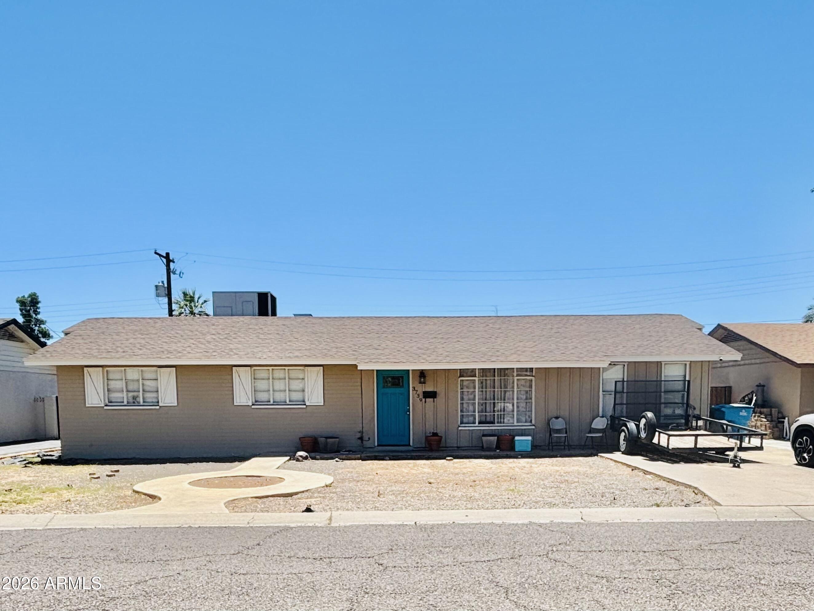 Upgraded in 2019 this home has a large living room, updated kitchen and bathrooms. Lots of space and large back yard with a pool to entertain your guests. Paved back yard with RV entrance. 3 bedrooms, 2 bathrooms plus bonus room. This can be your new home or next investment.