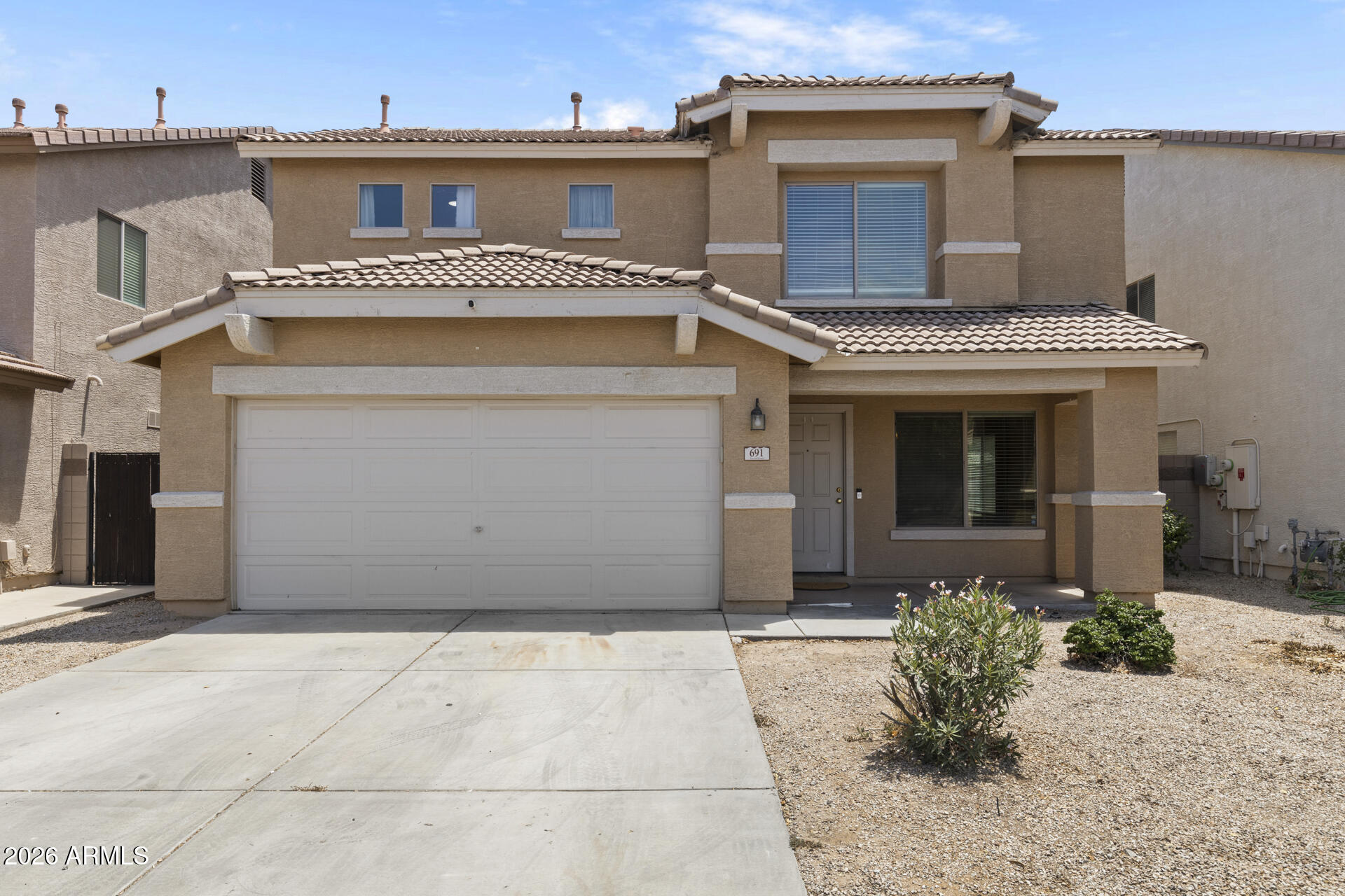 WELL-MAINTAINED 5-BEDROOM HOME WITH SOLAR AND ROOM TO GROW! This spacious two-story home offers 5 beds, 3 baths, and an open-concept layout. Pride of ownership shines through with recent maintenance, including roof servicing, professionally cleaned solar panels, and freshly cleaned carpets.

The kitchen is the heart of the home, featuring crisp white appliances, a center island, abundant cabinetry, and generous counter space. Spacious bedrooms provide flexibility for work, study, hobbies, or extra storage.

Step outside to a covered patio overlooking the expansive, low-maintenance backyard--an ideal blank canvas for a garden, play area, outdoor entertaining space, or your own custom retreat. Move-in ready and thoughtfully maintained, this home offers both comfort and value.