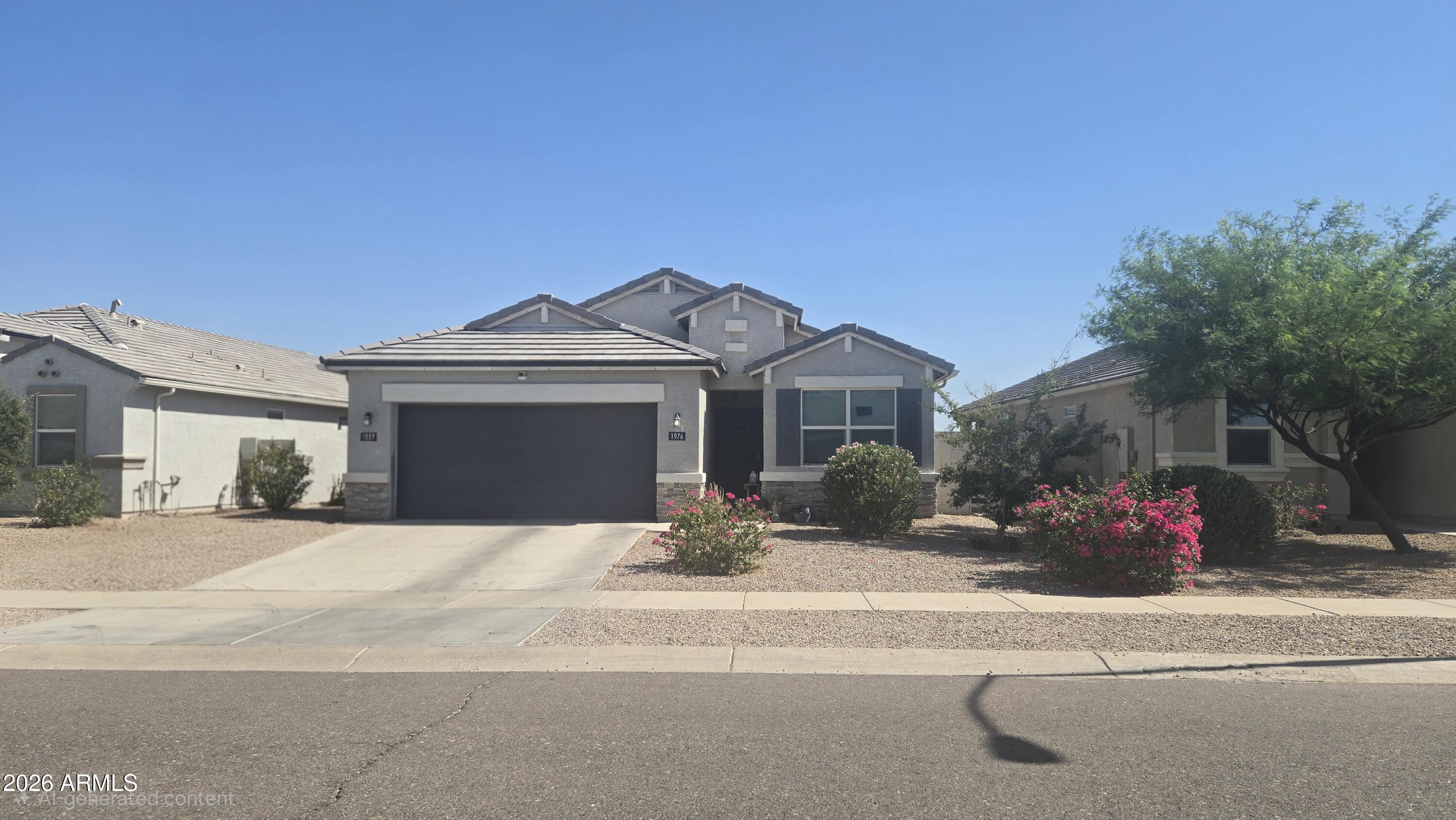 4-bedroom home 2bath home open Kitchen to great room. Auto watering total front and back yard trees. Osmosis drinking water and water softener conveys. North back yard rock and grass, trees.  Ask your lender about $0 down USDA loan. BBQ station and swing see pictures
