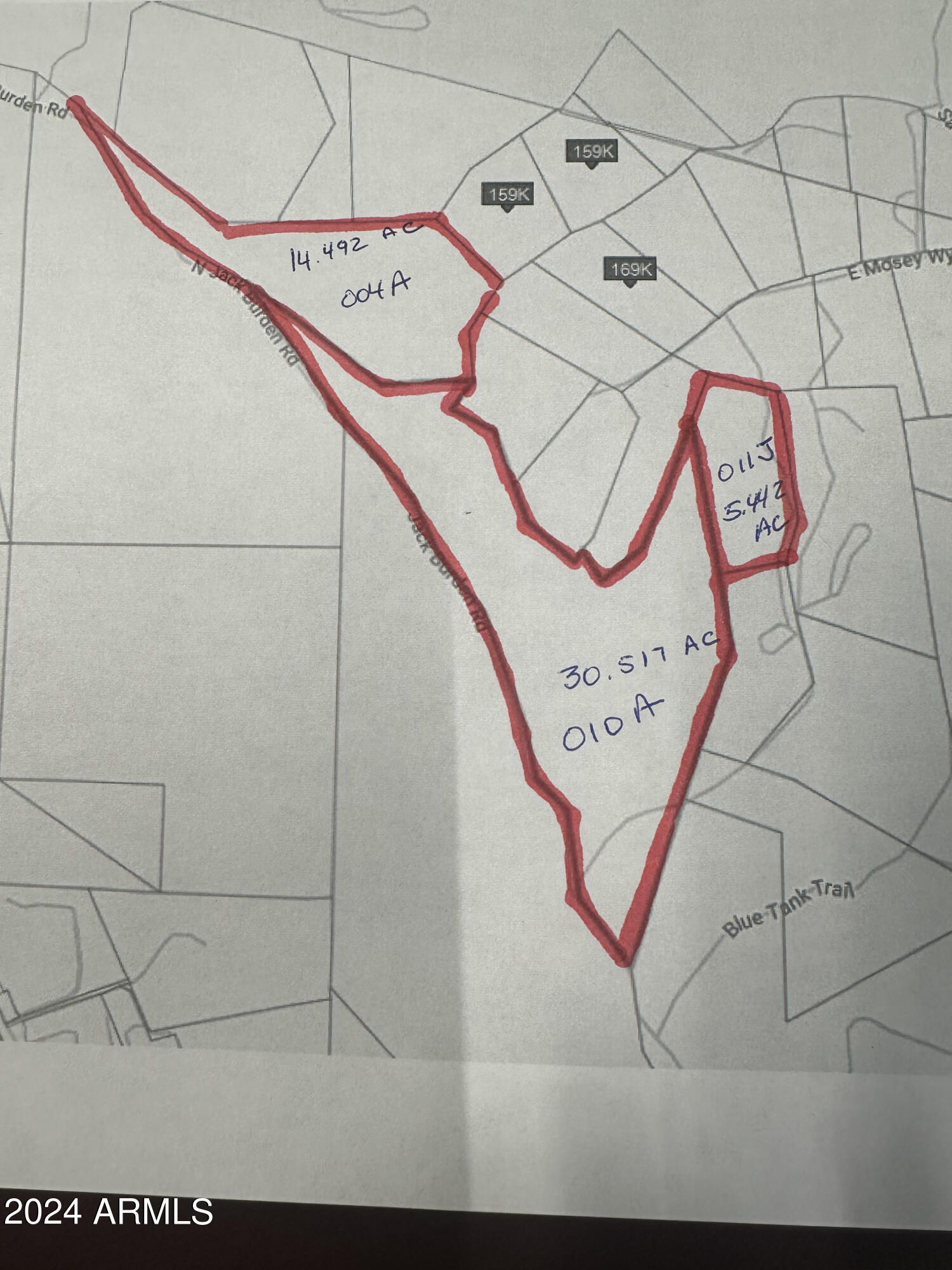 REMUDA RANCH 3 PARCELS
505-01-010A, 505-01-011J & 505-01-004A - Land