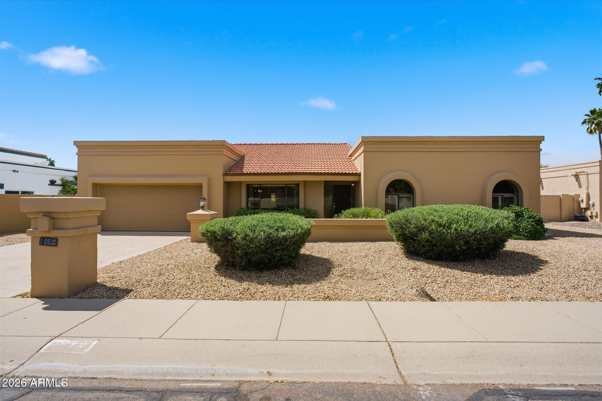 Spacious 4 bed 2 bath home located between McCormick & Gainey Ranch! Walk into this charming home, and see the tiled foyer, as the formal front room greets you with high ceilings, exposed beams, and brand new luxury laminate flooring! This trend continues through the formal dining room with a pocket door leading into the Saltillo tiled kitchen with morning breakfast room. The kitchen sink overlooks the sparkling pool. The master retreat greets you with double doors and a charming beehive fireplace and separate sitting area, Huge walk in closet, and separate shower and tub. Not only does the backyard feature a fenced pool, but tons of patio space for entertaining, and a long side yard for pets. With access to the HOA's private tennis & pickleball courts.