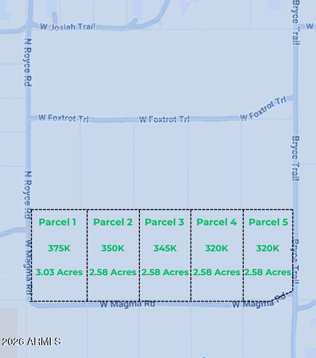 Build your dream home on this beautiful vacant lot! Offering endless potential with wide open space, stunning desert surroundings, and peaceful rural living, this property is the perfect opportunity for a custom home, horse property, or investment. Enjoy breathtaking Arizona sunsets, mountain views, and plenty of room for RV garages, workshops, or toys with no shortage of space. Conveniently located with easy access to nearby amenities while still offering privacy and tranquility. Don't miss this chance to own a piece of Arizona land with unlimited possibilities!