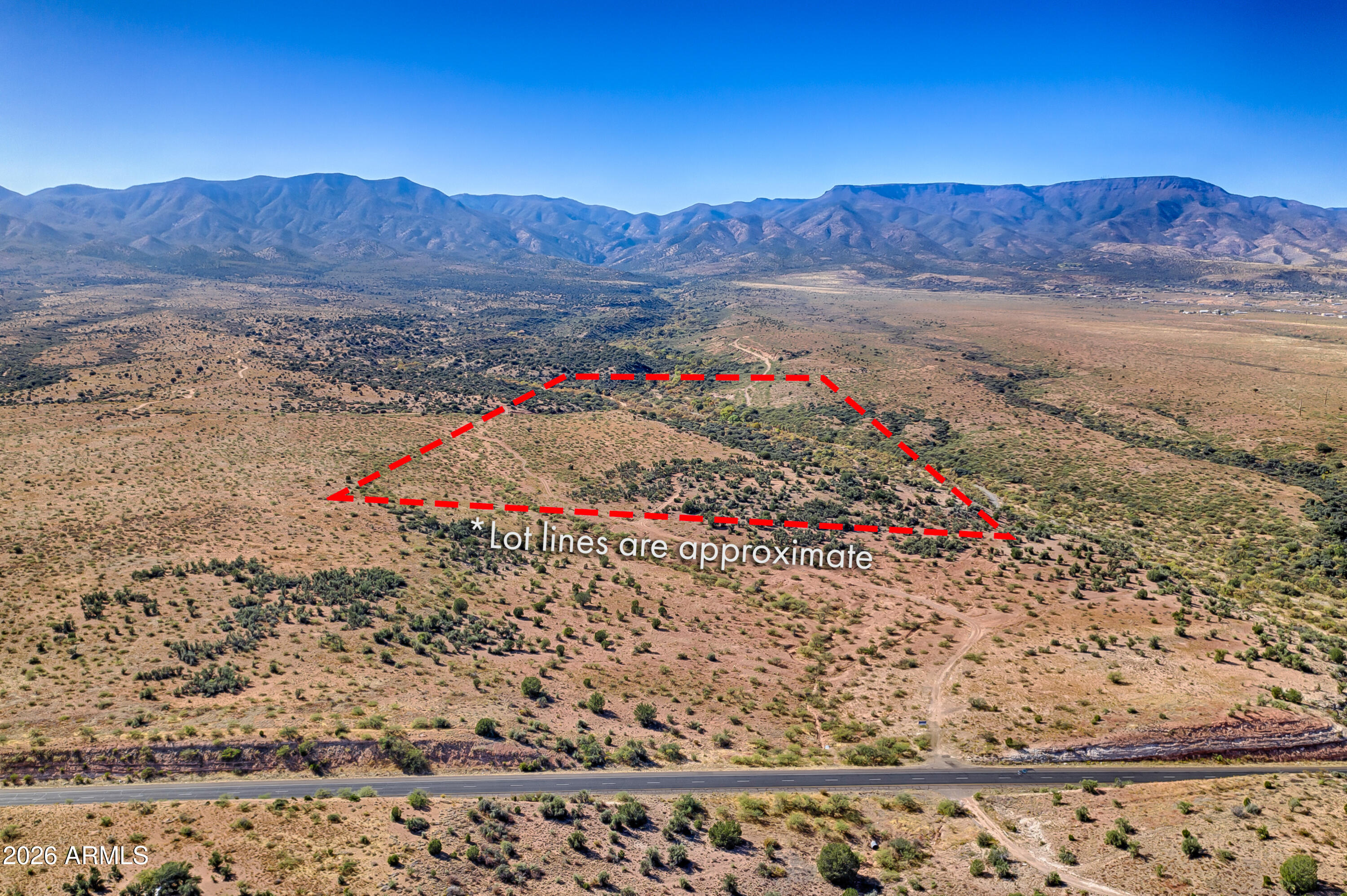 Incredible 80-acre development opportunity overlooking Cottonwood with unmatched panoramic views of the Sedona Red Rocks and
Mingus Mountain. This property sits directly off Hwy 260 with a city easement and rests at the edge of the Cottonwood city limits. Verde Vista offers multiple development paths including potential rezoning or annexation into the city. The acreage provides a mix of elevated building areas, open land, and natural topography ideal for a variety of concepts such as higher-density housing, resort use, or an RV/tourism-based project. With very few large parcels remaining
in the Verde Valley, this is a rare opportunity to acquire a strategic piece of land in a rapidly growing region. Newly priced to reflect current market conditions and align with recent land sales.