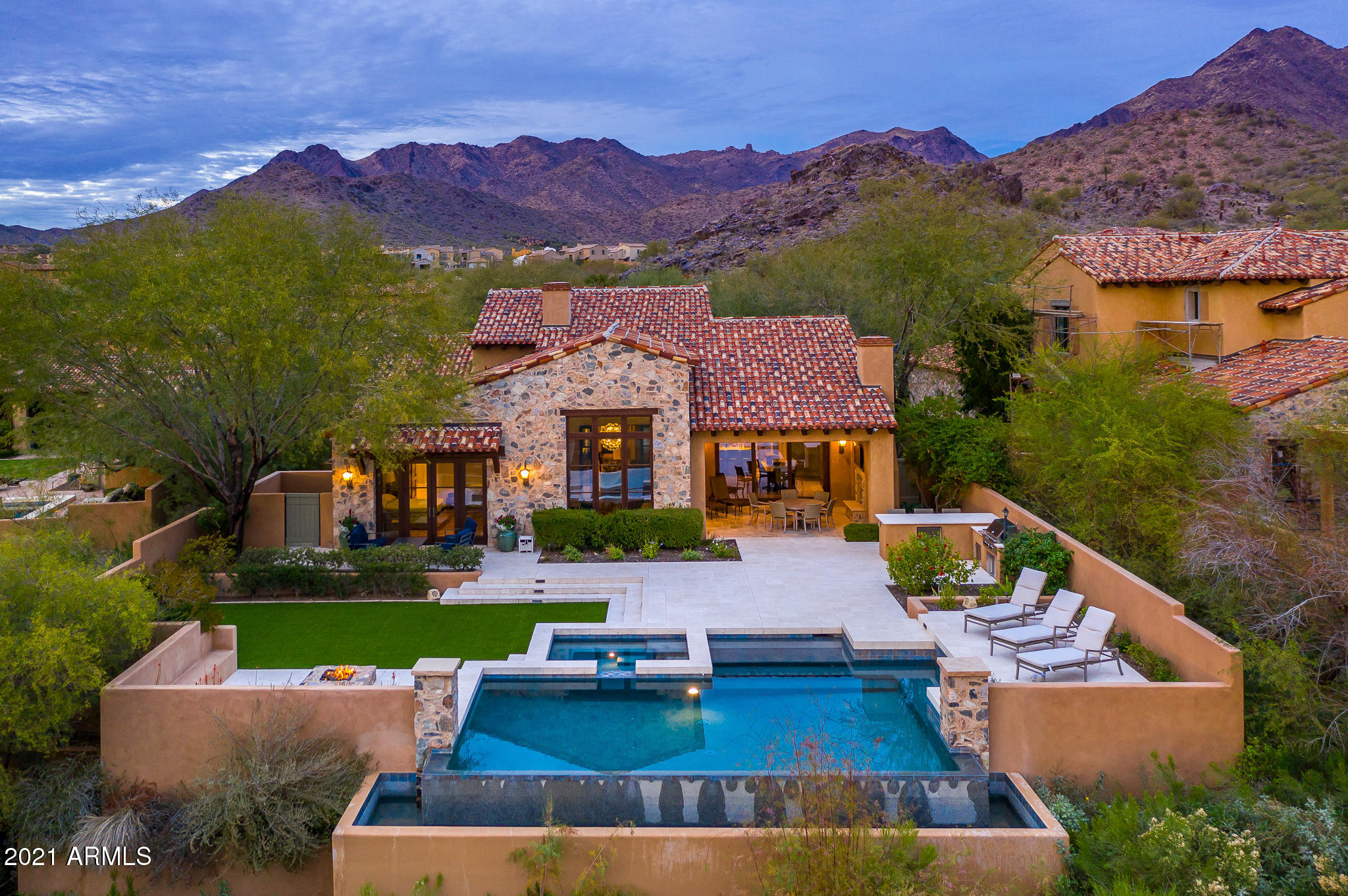 Casita 15 - A truly unique opportunity in one of the most desirable neighborhoods in Silverleaf. This incredible Rural Mediterranean home sits on one of the best view lots in Horseshoe Canyon and is just a short distance to the Silverleaf Club and Spa. At 3,543 square feet, this jewel box home features a spacious open floor plan with detached guest casita, private outdoor living spaces and exquisite designer finishes. The unobstructed views to the southwest over a private desert preserve showcase the Sonoran Desert sunsets, Camelback mountain, and stunning city lights in the evening. Do not miss out on this, it may not last long!