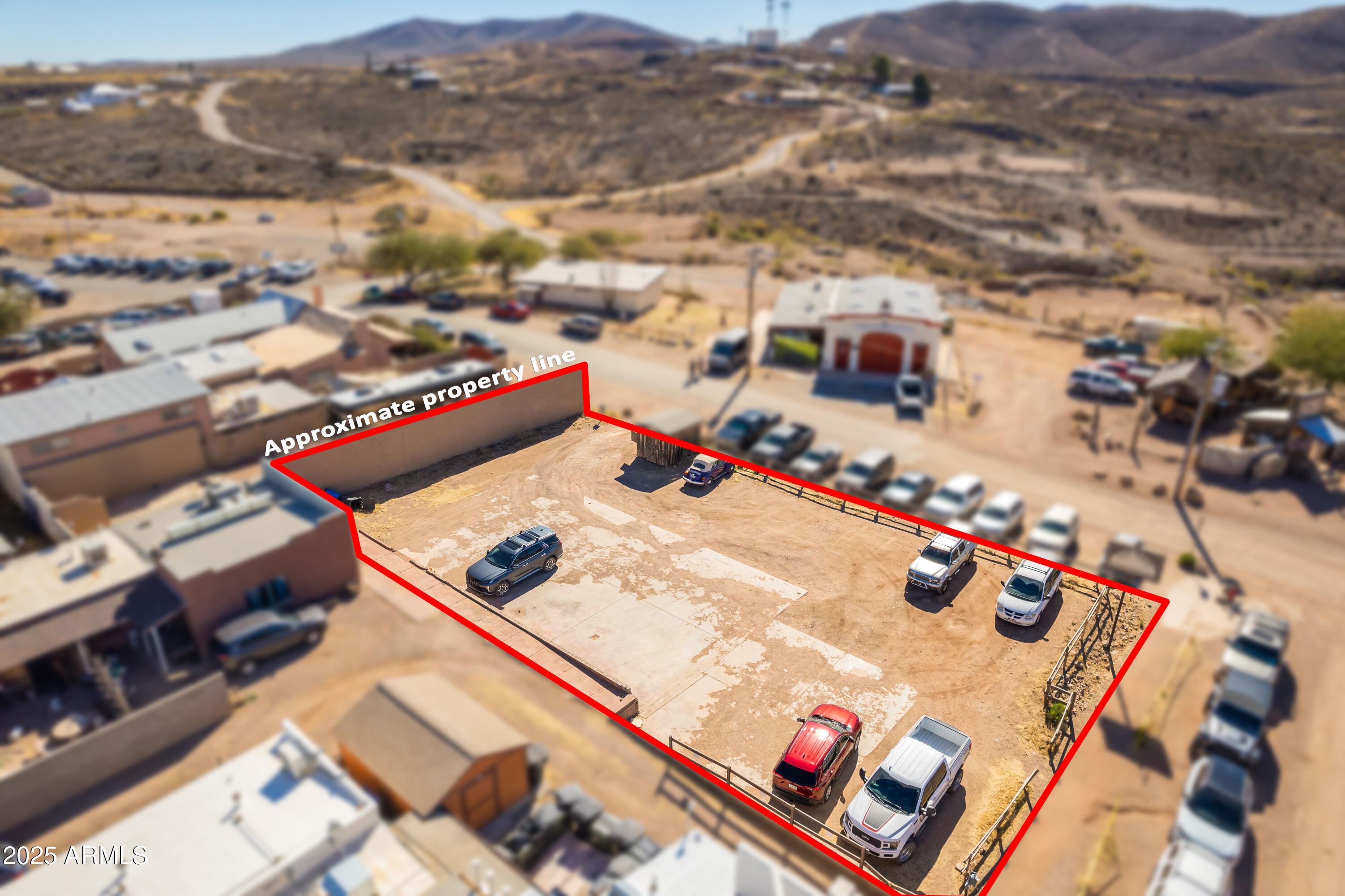 This unique commercial lot, currently being used as a parking area, is located in the heart of the historic district of Tombstone, Arizona. This prime location offers tremendous potential for a variety of businesses, whether you're looking to continue utilizing the space as parking or envisioning a new commercial or retail venture.

Tombstone, a city known for its rich Wild West history, attracts thousands of tourists each year, offering an excellent opportunity for foot traffic and exposure. The lot is centrally located and is within walking distance of famous landmarks such as the O.K. Corral, historic shops, and local attractions.