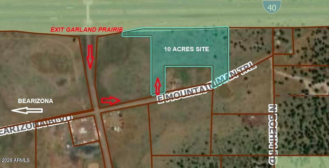 10 AC HIGH EXPOSURE ON I-40 INTERSTATE - Land