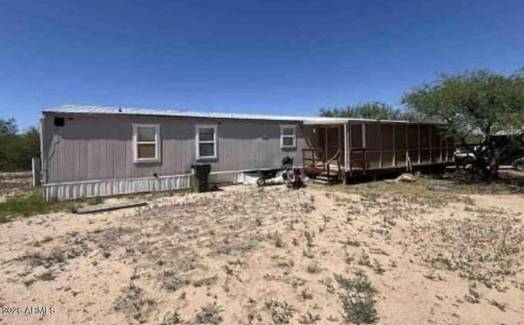 This Wide style home offers 3 bedrooms and 2 bathrooms with approximately 1183 square feet of living space on a 0.39 acre lot.  There are no inspection or financing contingencies on this cash only purchase. No Buyer Premium on this property.  Closing is not contingent upon the status of the mobile home title. The purchaser may be responsible to de-title the mobile home after purchase.  The data presented in this listing is deemed reliable but not guaranteed. This information should be used for informational use only and does not constitute a legal document for the description of this property. Buyer or Buyer's Agent to verify all facts, figures, schools, dimensions, Sq Ft, permits, HOA fees etc. that is of material importance to Buyer.