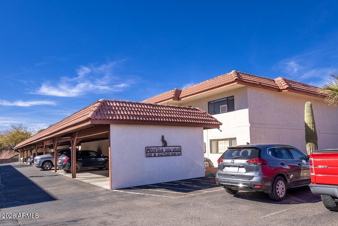 Beautiful lower-level Mountain View Villas condominium offering 2 bedrooms, 2 bathrooms, and stunning mountain views. This move-in-ready home features new flooring and fresh interior paint, creating a bright and welcoming atmosphere. Enjoy the convenience of ground-floor living with easy access and no stairs.

Ideally located within walking distance of shopping, restaurants, schools, parks, and local entertainment, this property is perfect for year-round living, a winter retreat, or an investment opportunity. Relax on the patio while taking in the scenic views, or enjoy the low-maintenance lifestyle that condominium living provides.

Don't miss this opportunity to own a beautifully updated home in one of Wickenburg's most convenient locations!