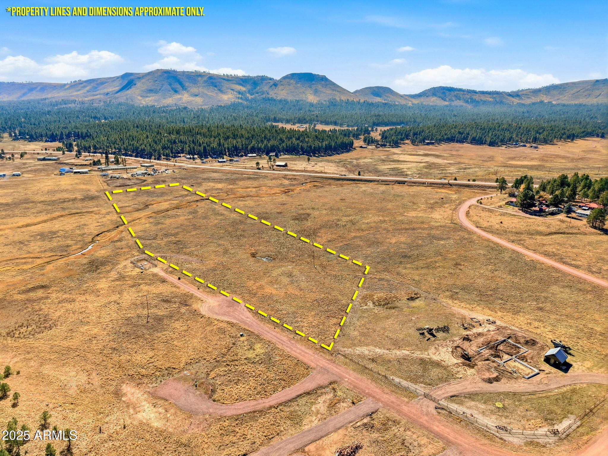 Discover the wide-open beauty of Lot 25 in The Ranch at Alpine, an expansive 8.99-acre meadow property surrounded by mountain forests and located just minutes from Luna Lake. This large, open parcel offers an ideal setting for your future site-built cabin or mountain home, with plenty of usable space for horses, barns, or outdoor living. The peaceful high-country surroundings attract elk and wildlife throughout the year. Power and water are available at the lot line. With easy access to national forest land, hiking, hunting, and fishing, Lot 25 offers the perfect Alpine getaway with room to spread out and build exactly what you envision.