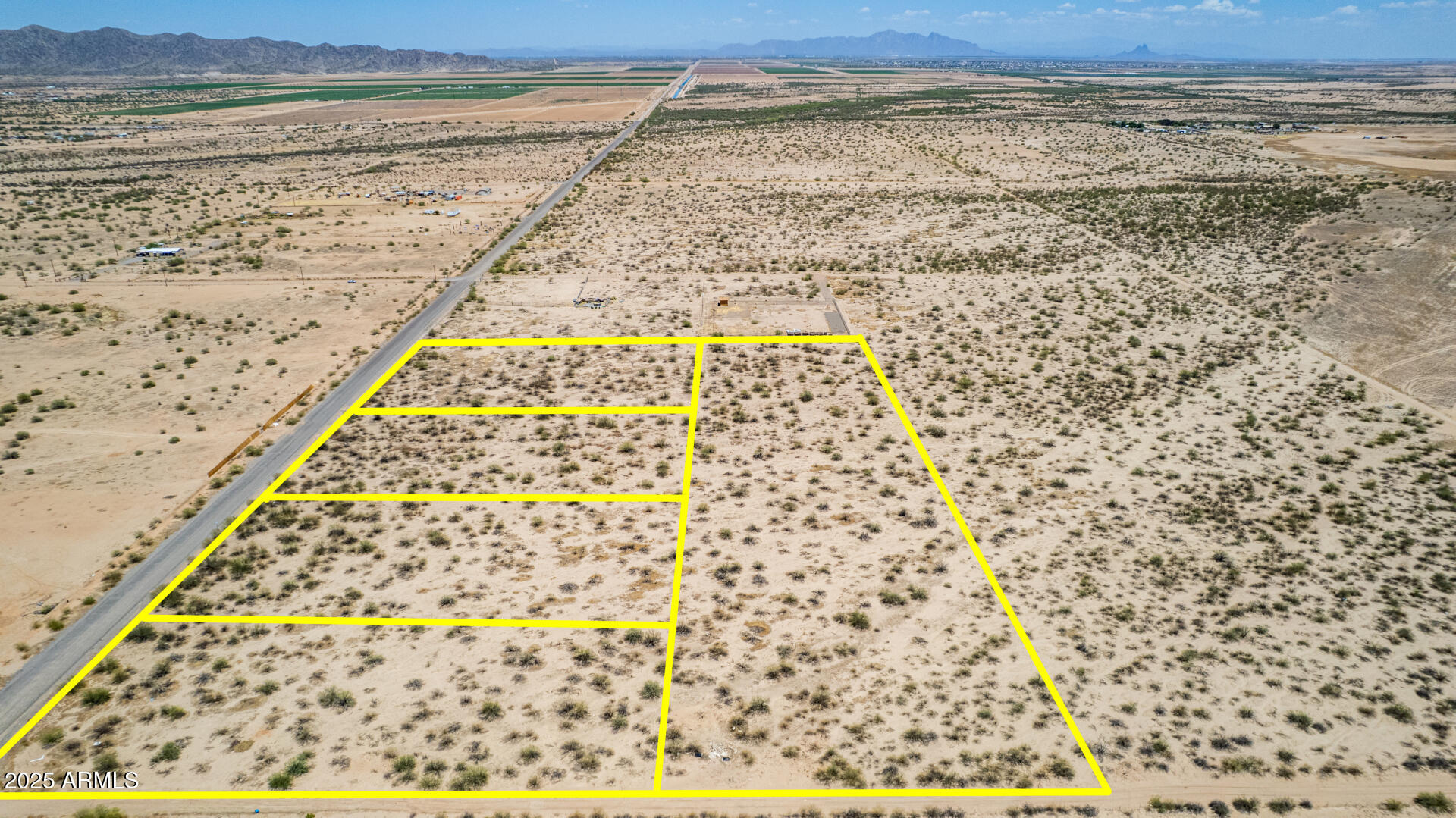 Lot 4! Easy access acreage with paved road frontage for each 1.25 acre parcel and electric close by. Ideal for manufactured home, RV setup, or long-term investment in the growing Casa Grande corridor.

Seller will consider a discount for a buyer purchasing multiple parcels.